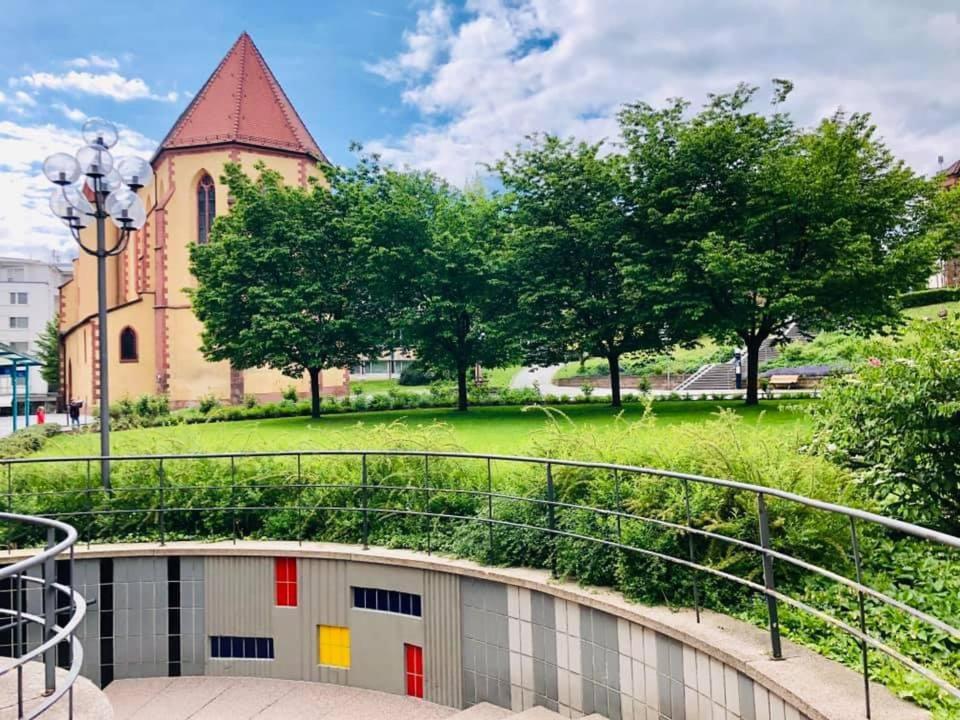 Goldstadt City Loft 3-Zimmer Balkon & Garage Zentrum Pforzheim