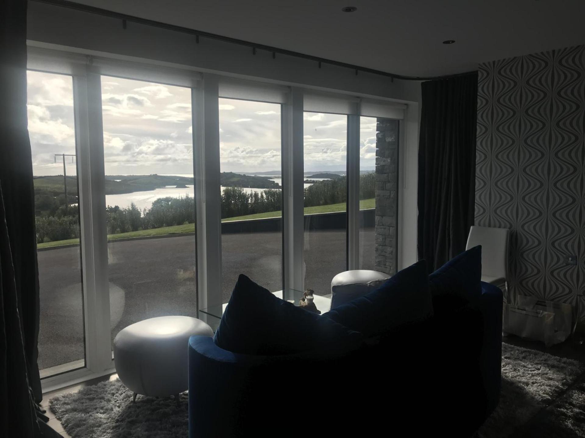 Contemporary Living Overlooking Water view 3