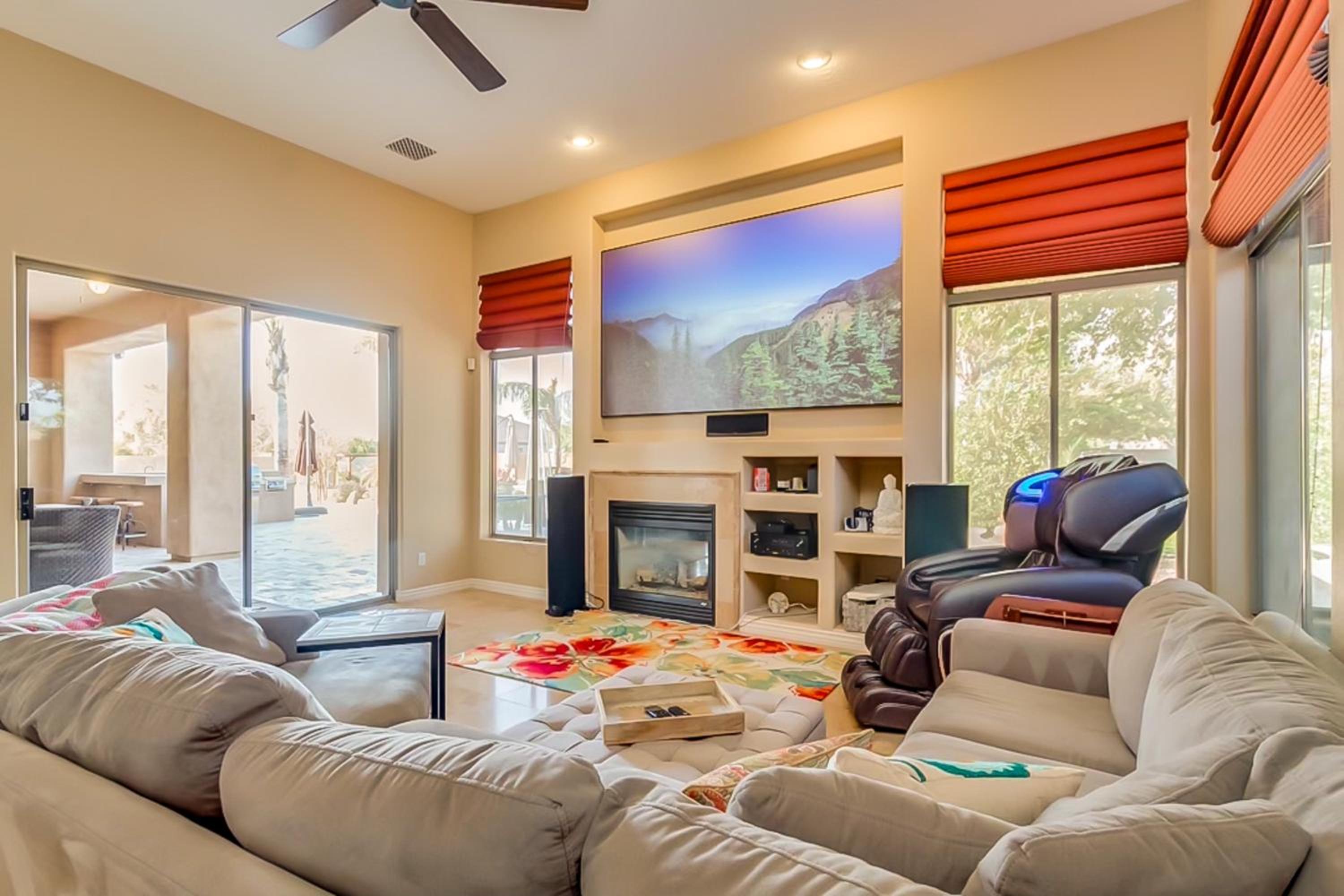 Saltwater Pool and Fire Pit Luxe Queen Creek Oasis!
