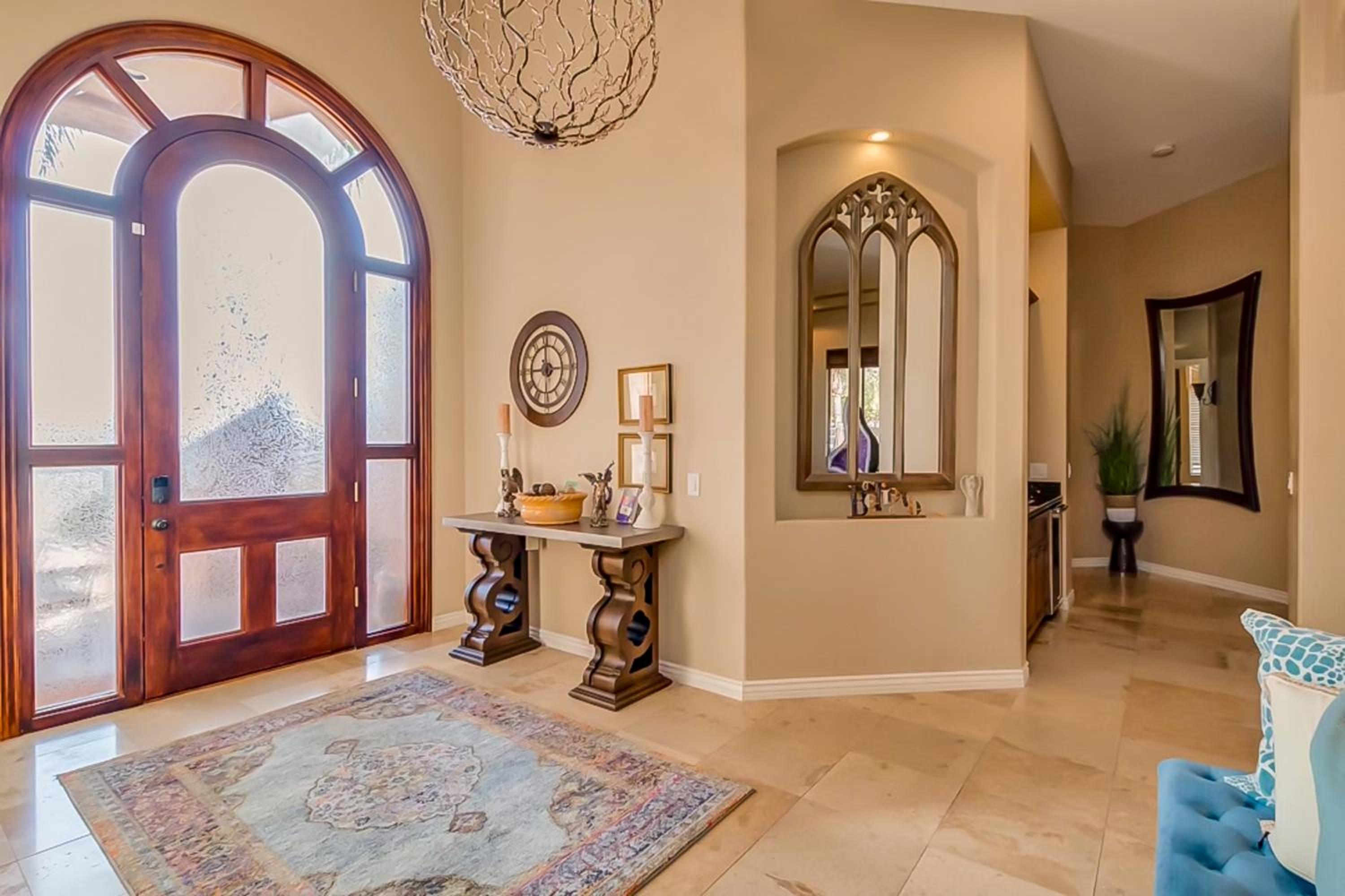 Saltwater Pool and Fire Pit Luxe Queen Creek Oasis!