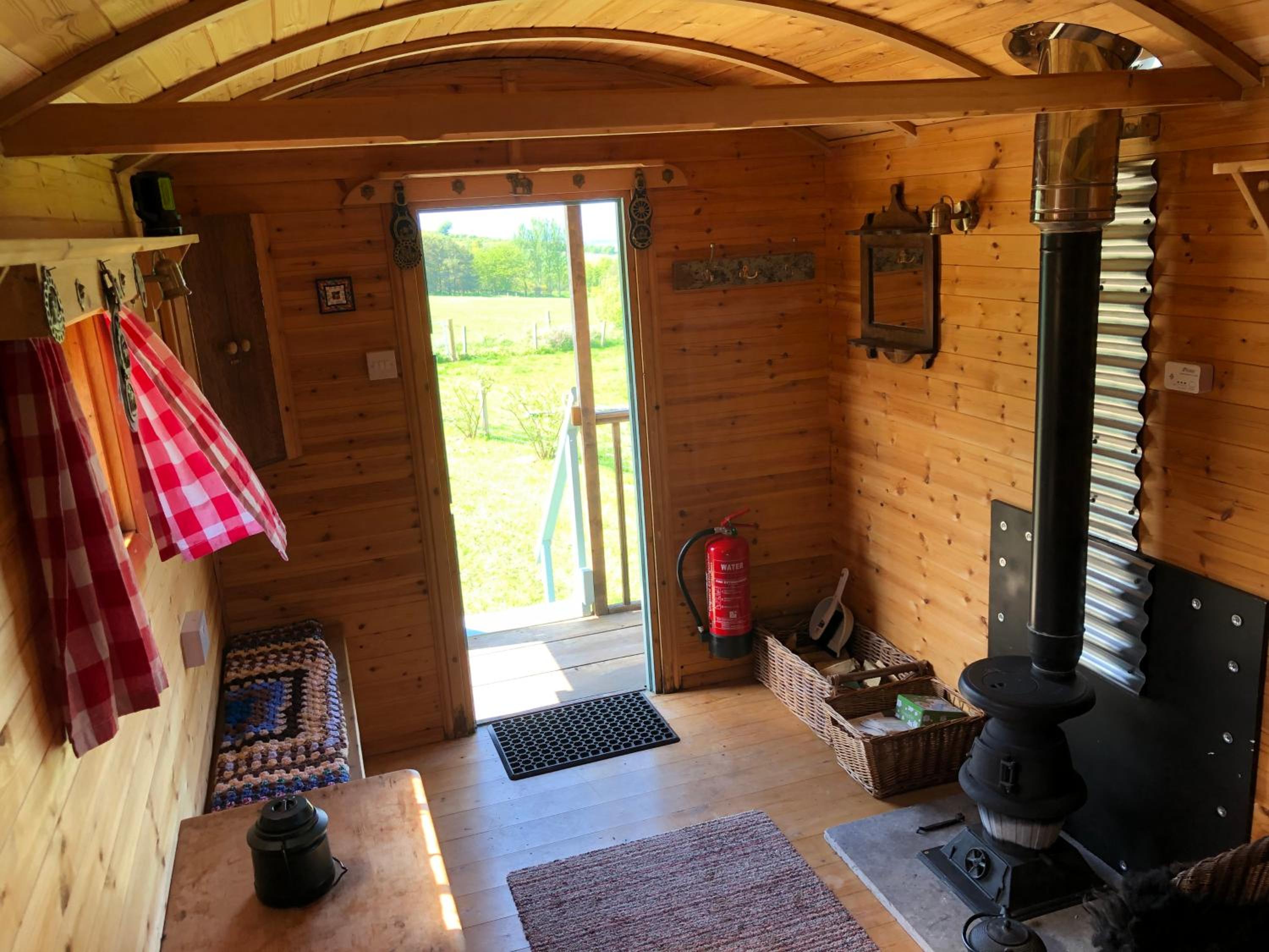 The Bothy and Wagon at Pitmeadow Farm view 5