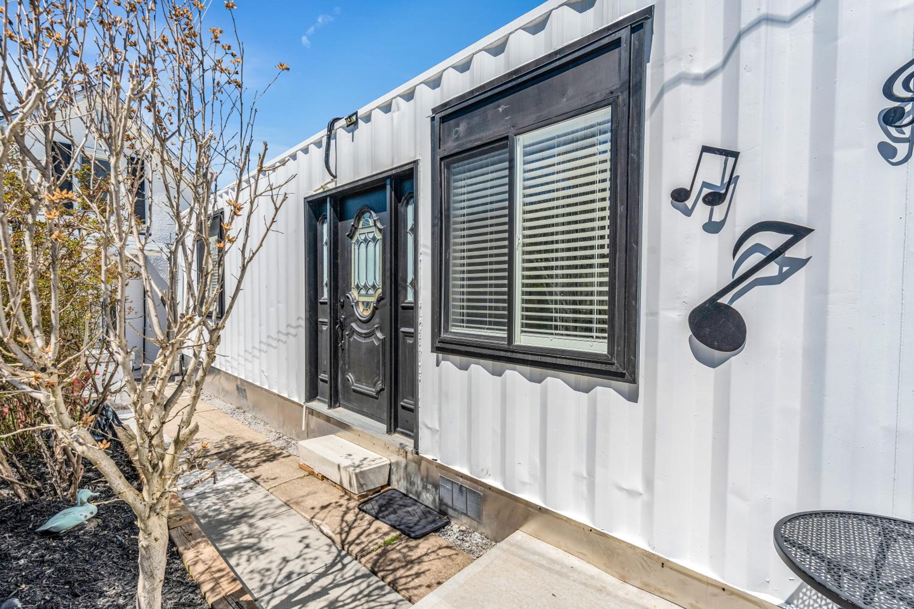 One of a Kind Stay Container Tiny Home by Falls
