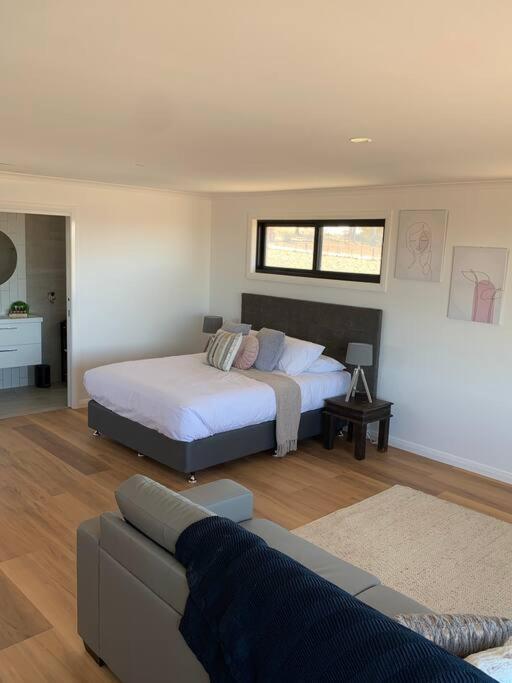 Modern studio with fabulous views