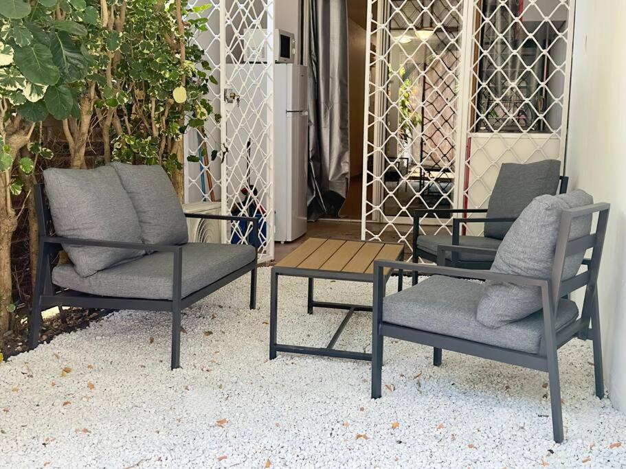 Studio cosy avec jardinet