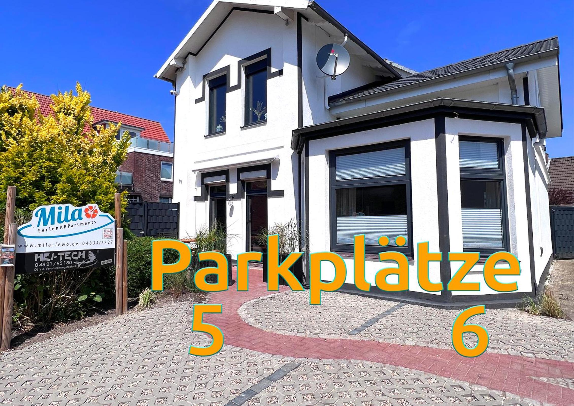 Villa Mila EG - by Mila FerienARPartments - Büsum Hafen, eigener Parkplatz, Terrasse