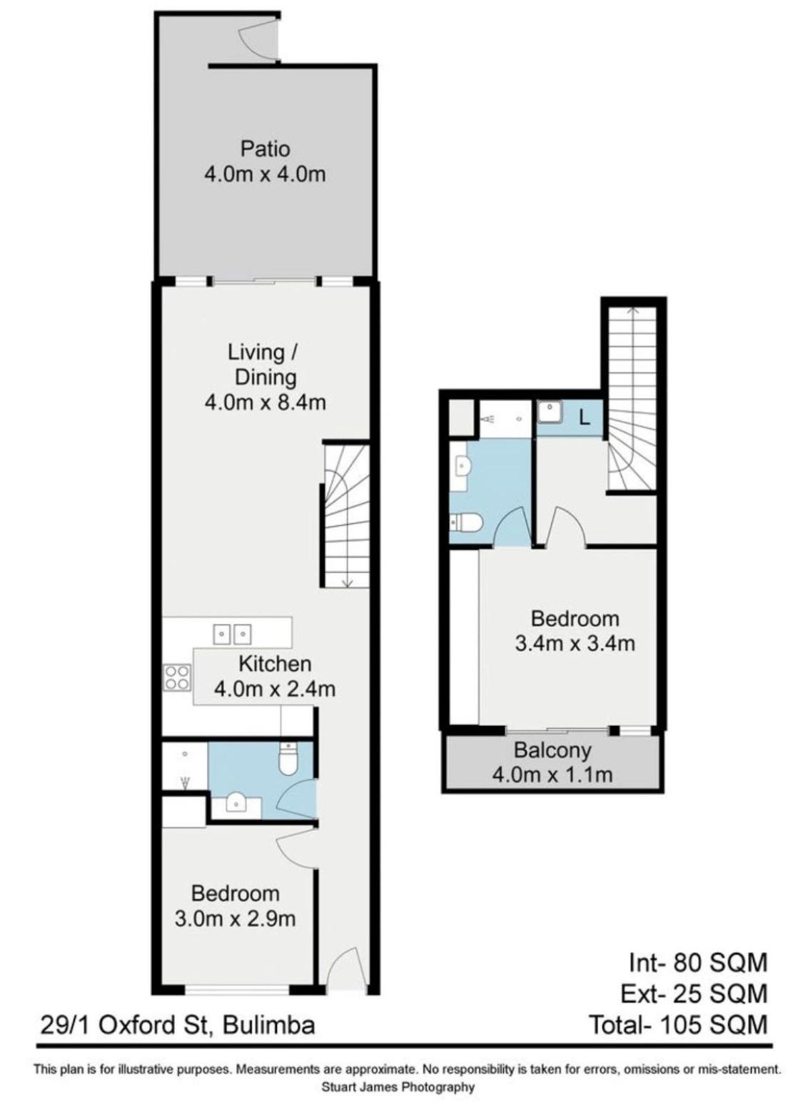 Indigo on Oxford Street - Riverside two bedroom apartment