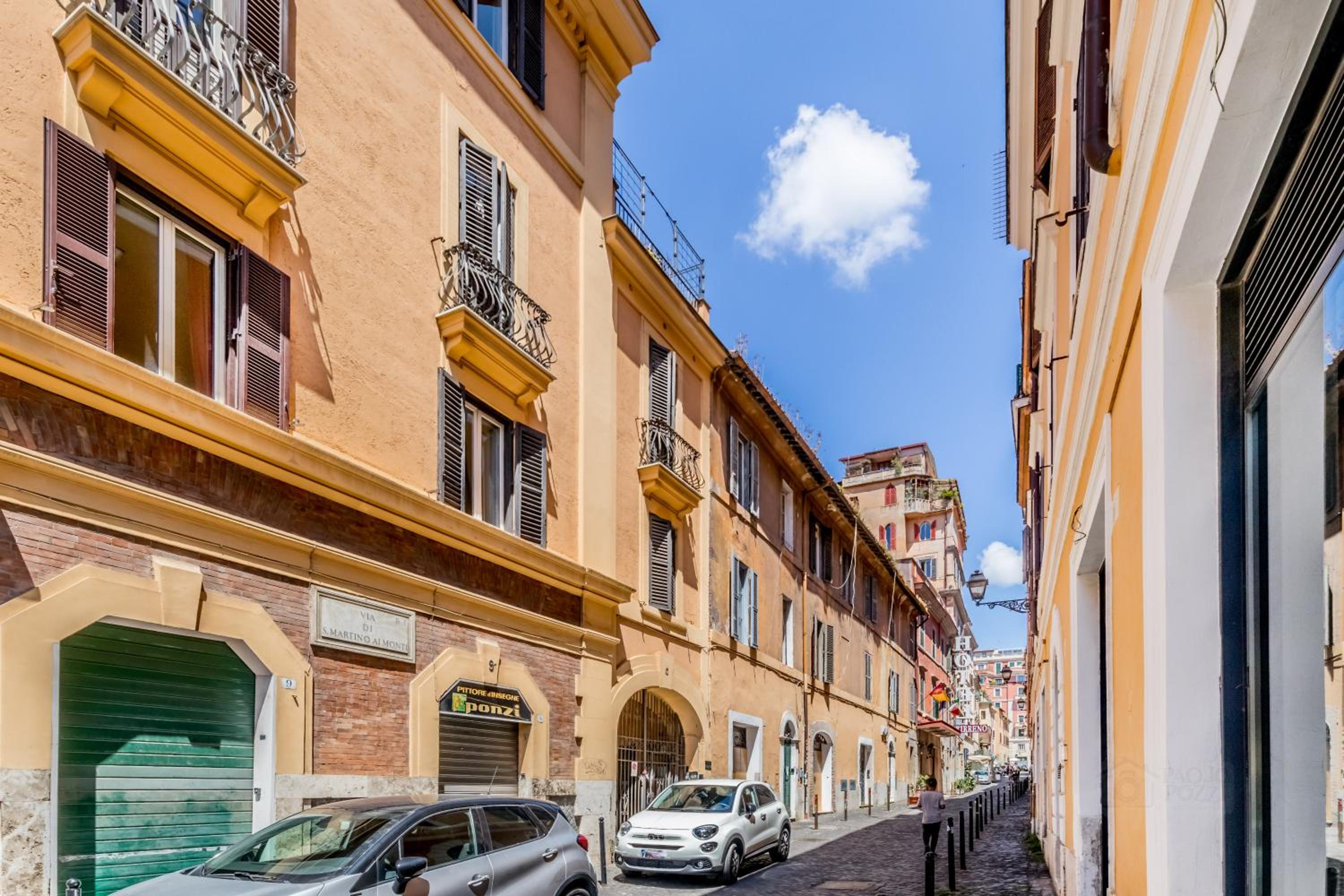 BBHOME Panoramic flat Colosseo with private Terrace