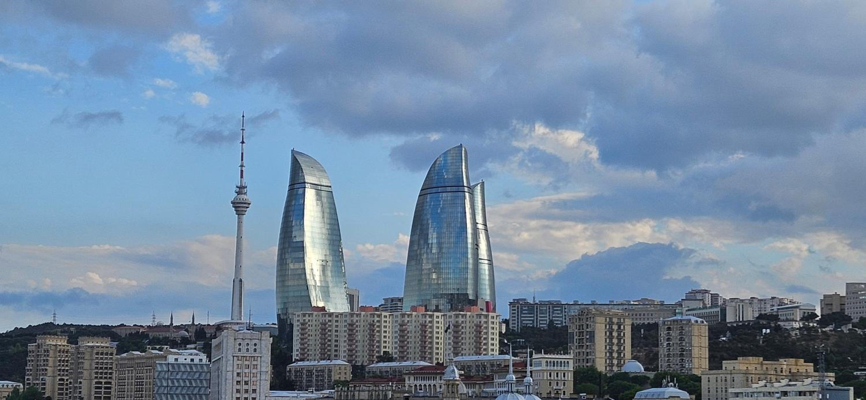 Baku center with nice view