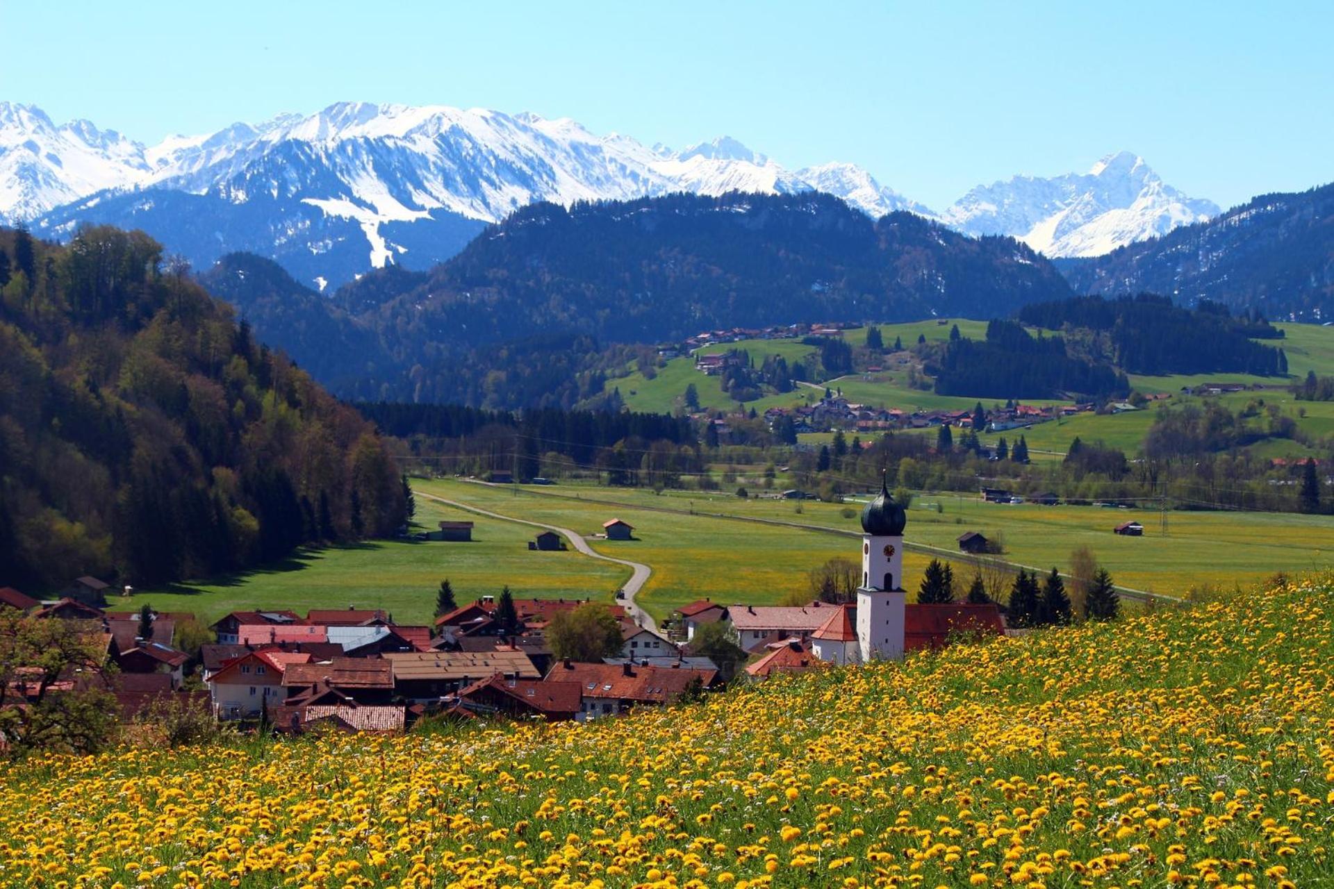 Aparte 3-Zi-Wohnung im Oberallgäu direkt am Berg!