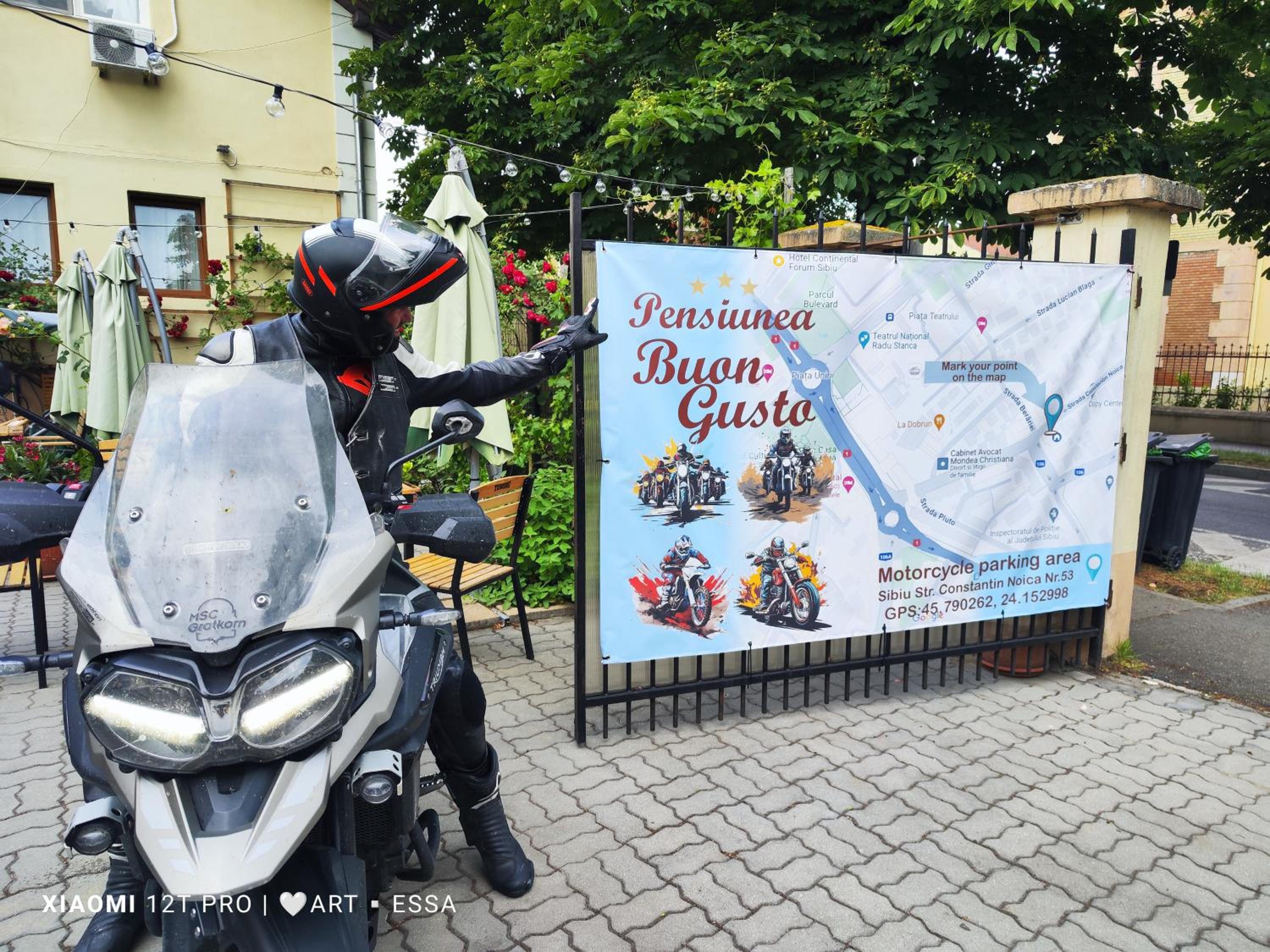 Pensiunea Buon Gusto Sibiu-motorcyle friendly,city center