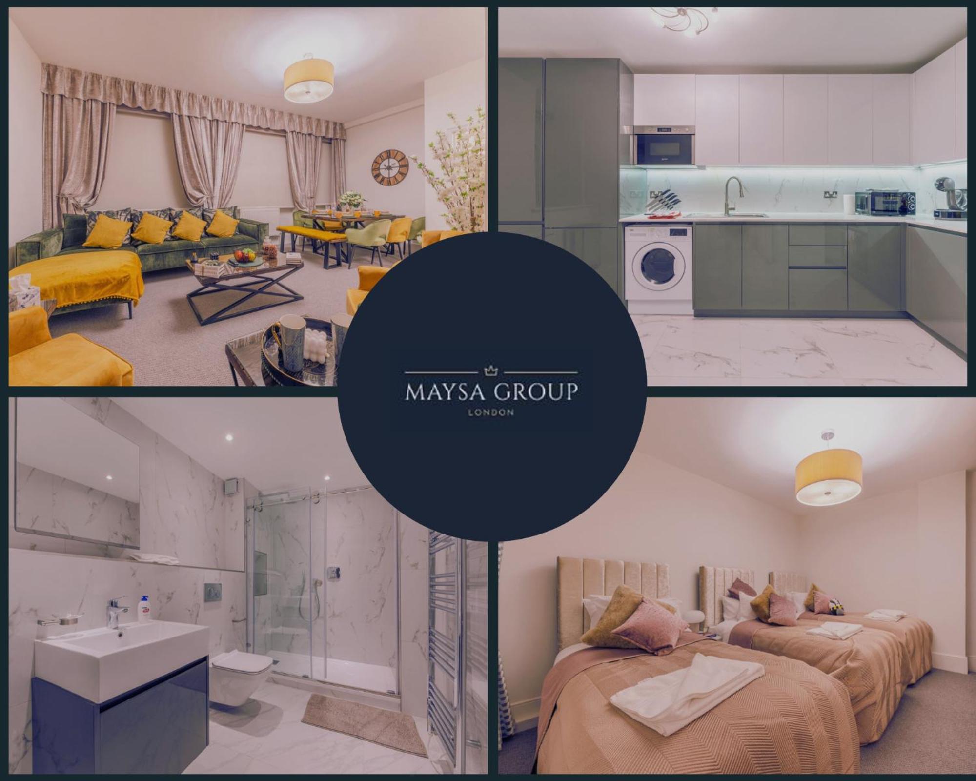 Stylish Retreat 2 Bed Lower Ground 2HS