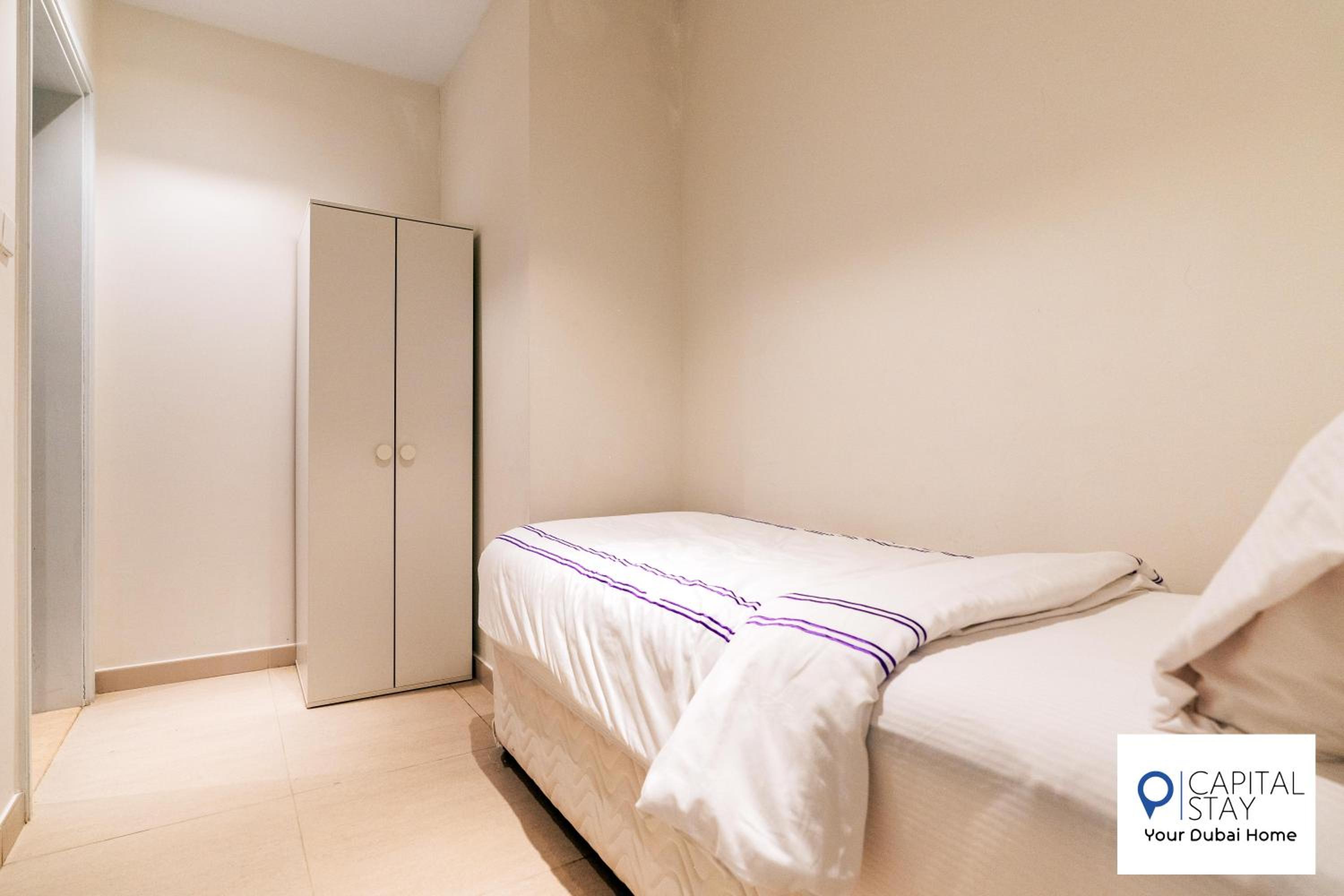 Capital Stay- Private Two Bed Apartment - The Address Beach Resort Residences Fujairah