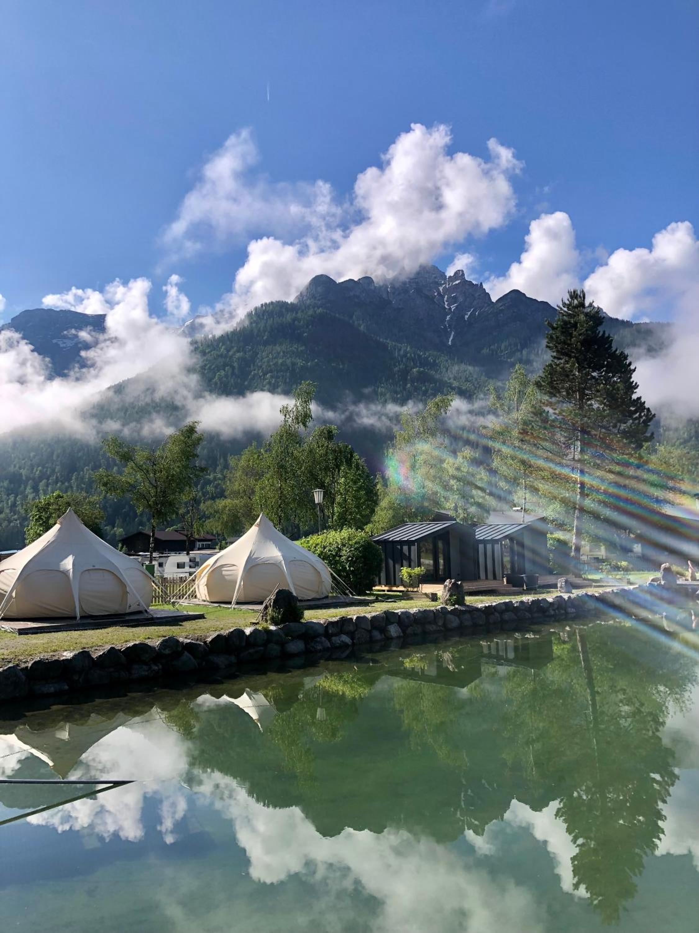 Camping & Ferienunterkünfte Steinplatte