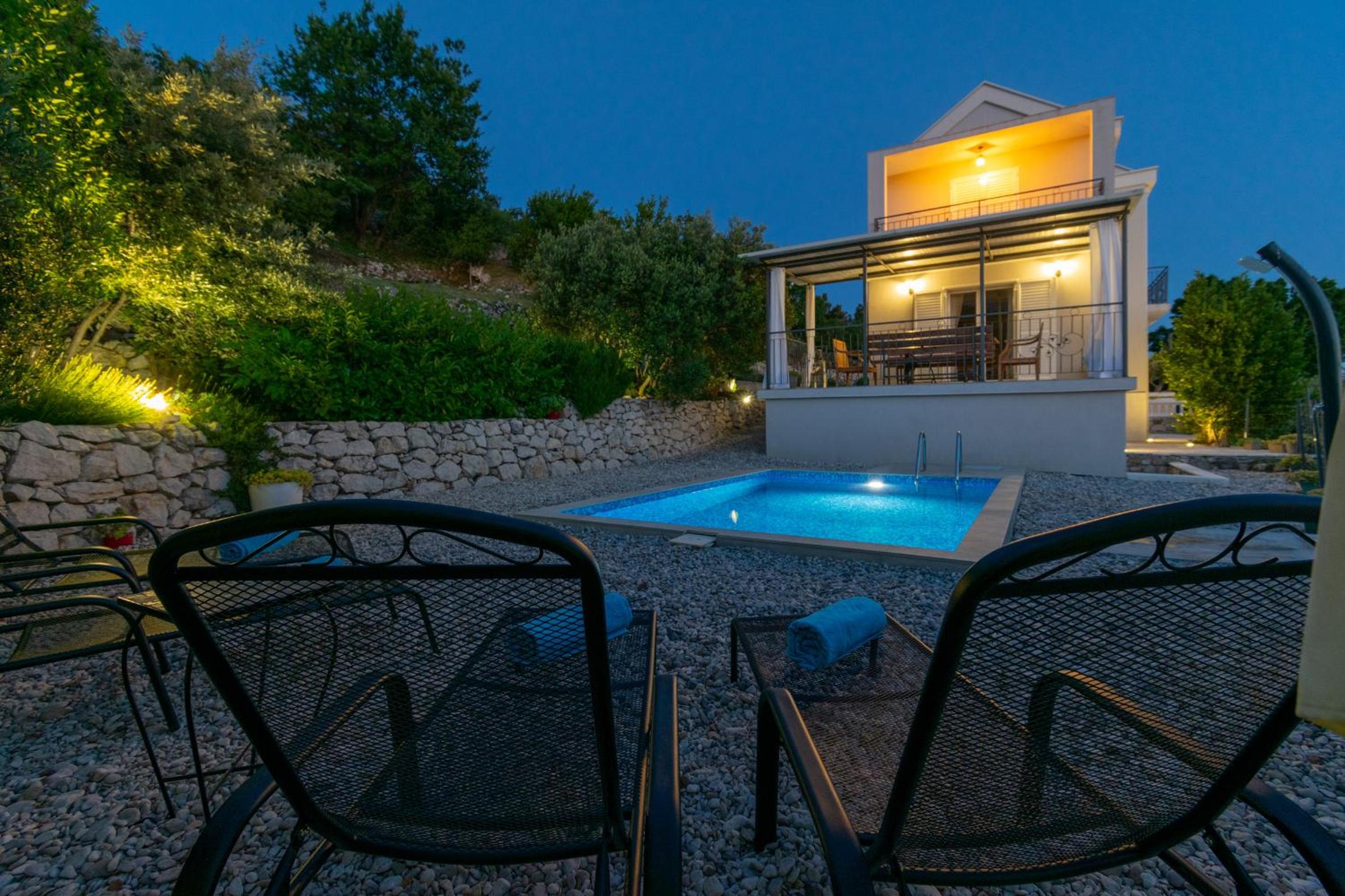 Villa with Sea View - Private Heated Pool view 5