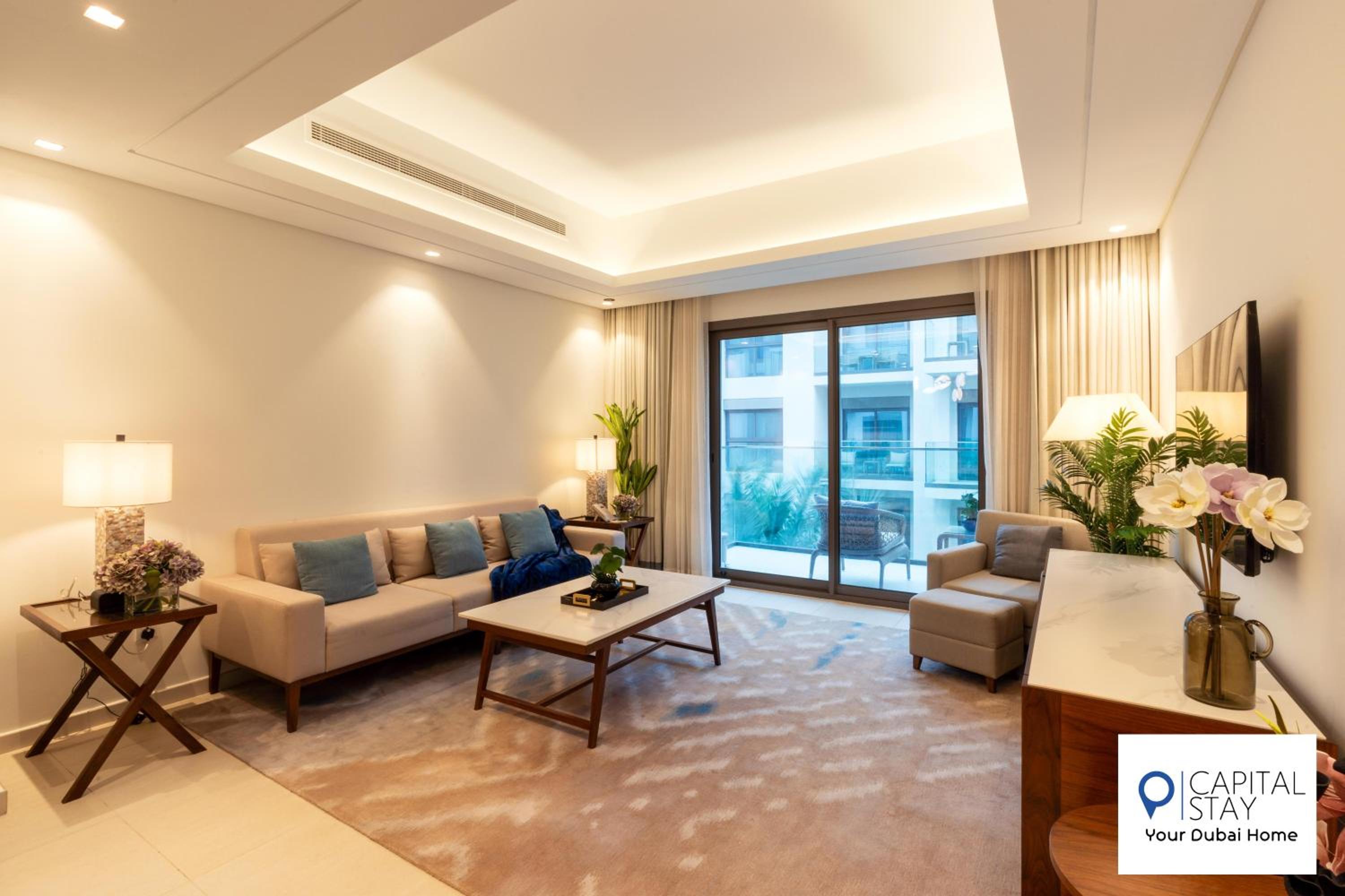 Capital Stay- Private Two Bed Apartment - The Address Beach Resort Residences Fujairah