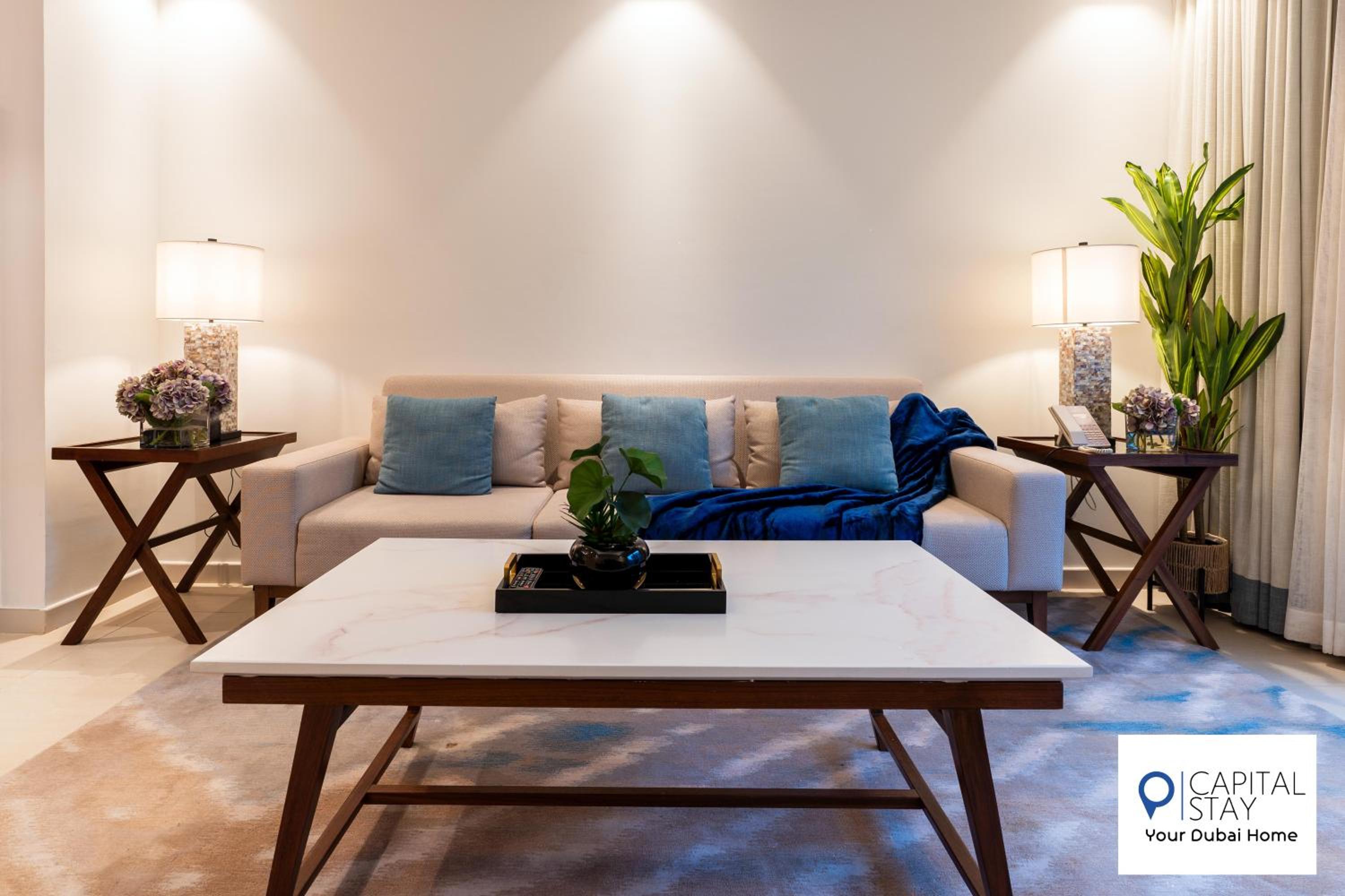 Capital Stay- Private Two Bed Apartment - The Address Beach Resort Residences Fujairah