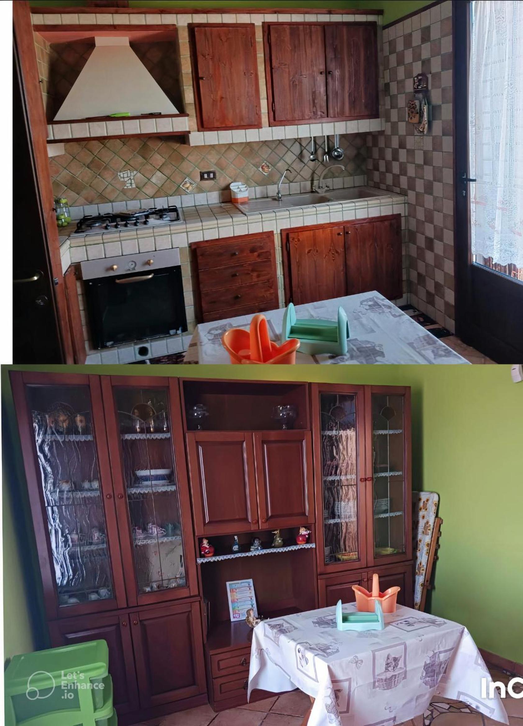 villa posto rosso en Taranto — kitchen