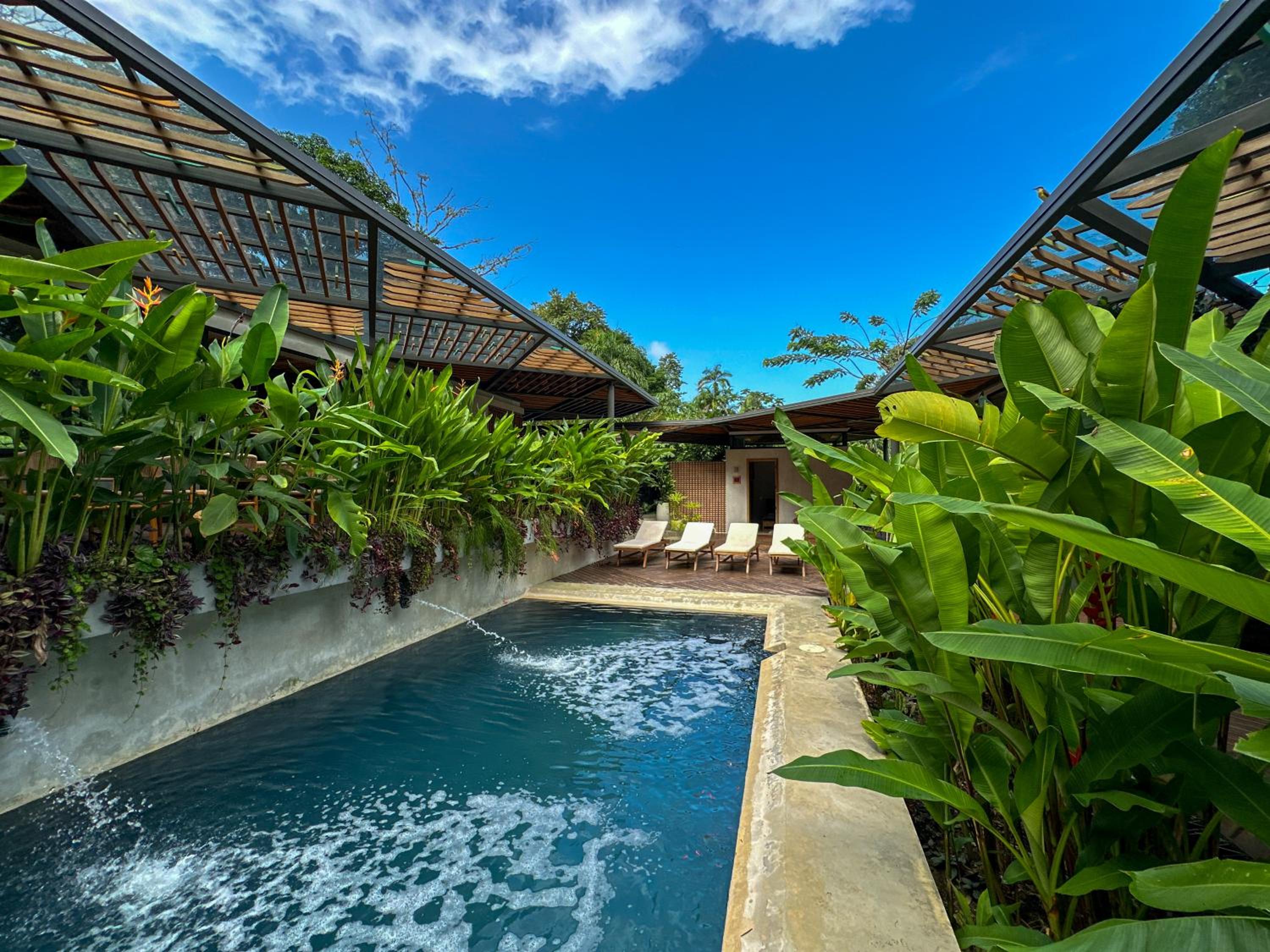 Luxury Jungle Villa with Open-Air Baths and Pool