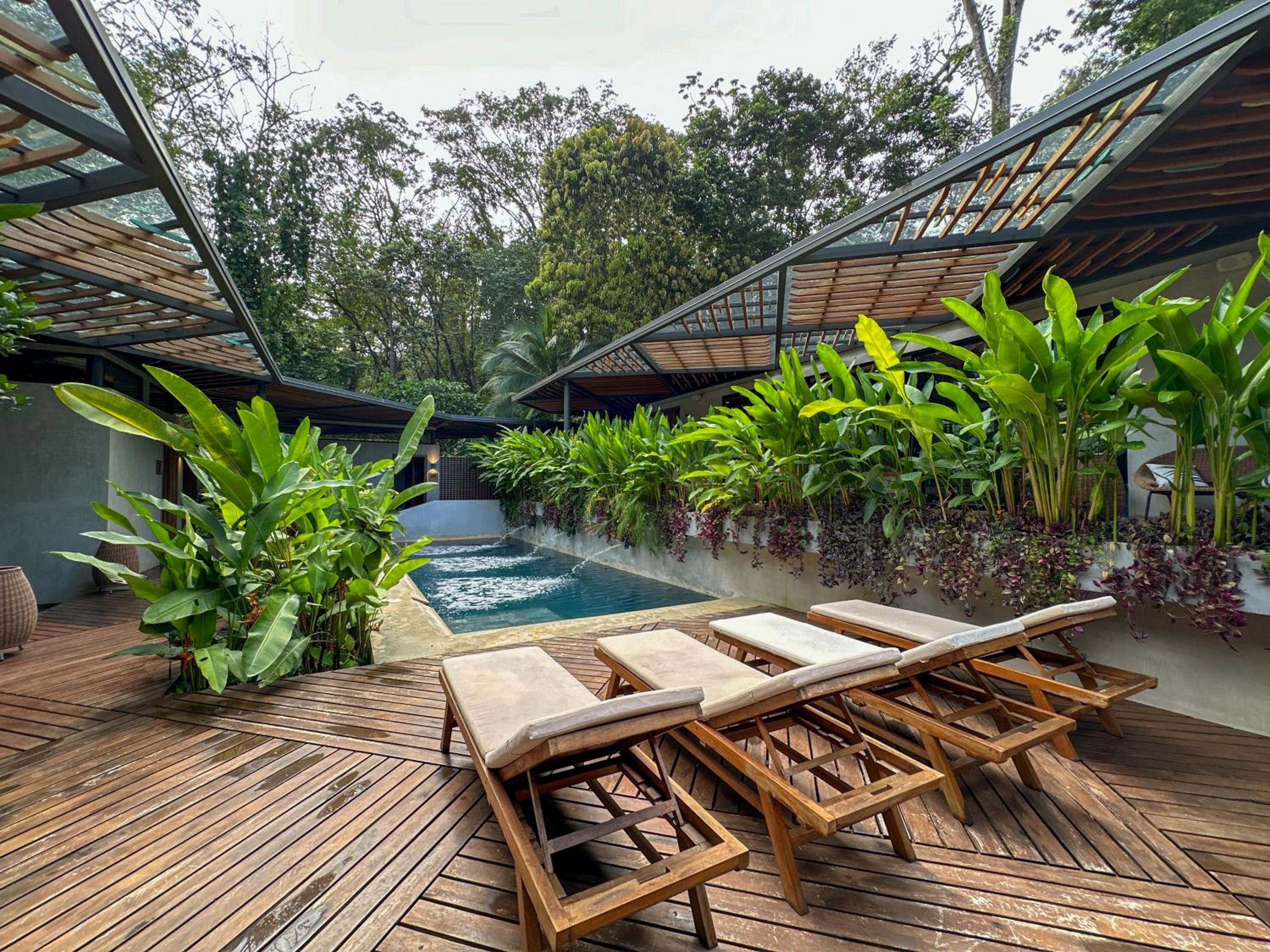Luxury Jungle Villa with Open-Air Baths and Pool
