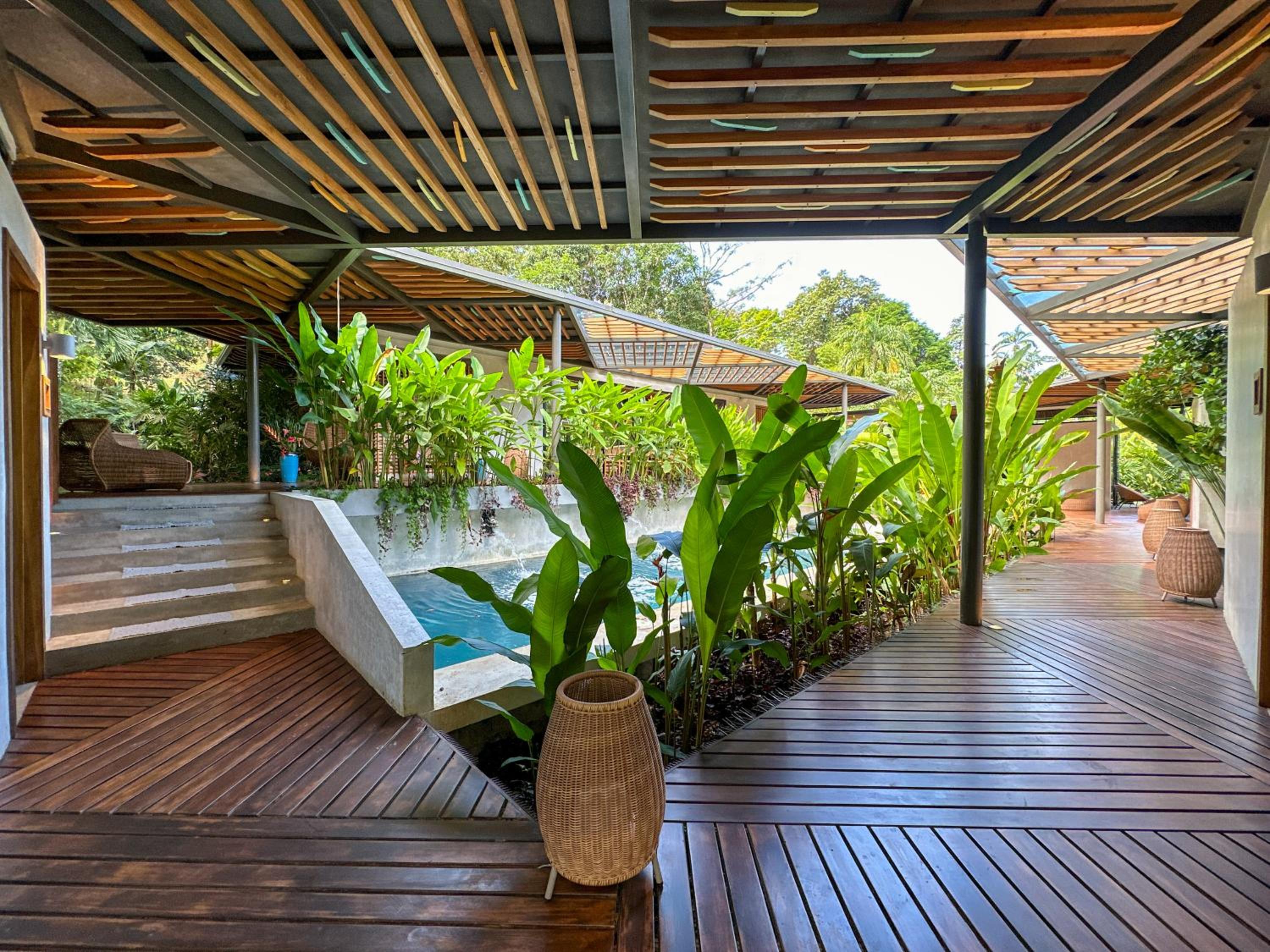 Luxury Jungle Villa with Open-Air Baths and Pool