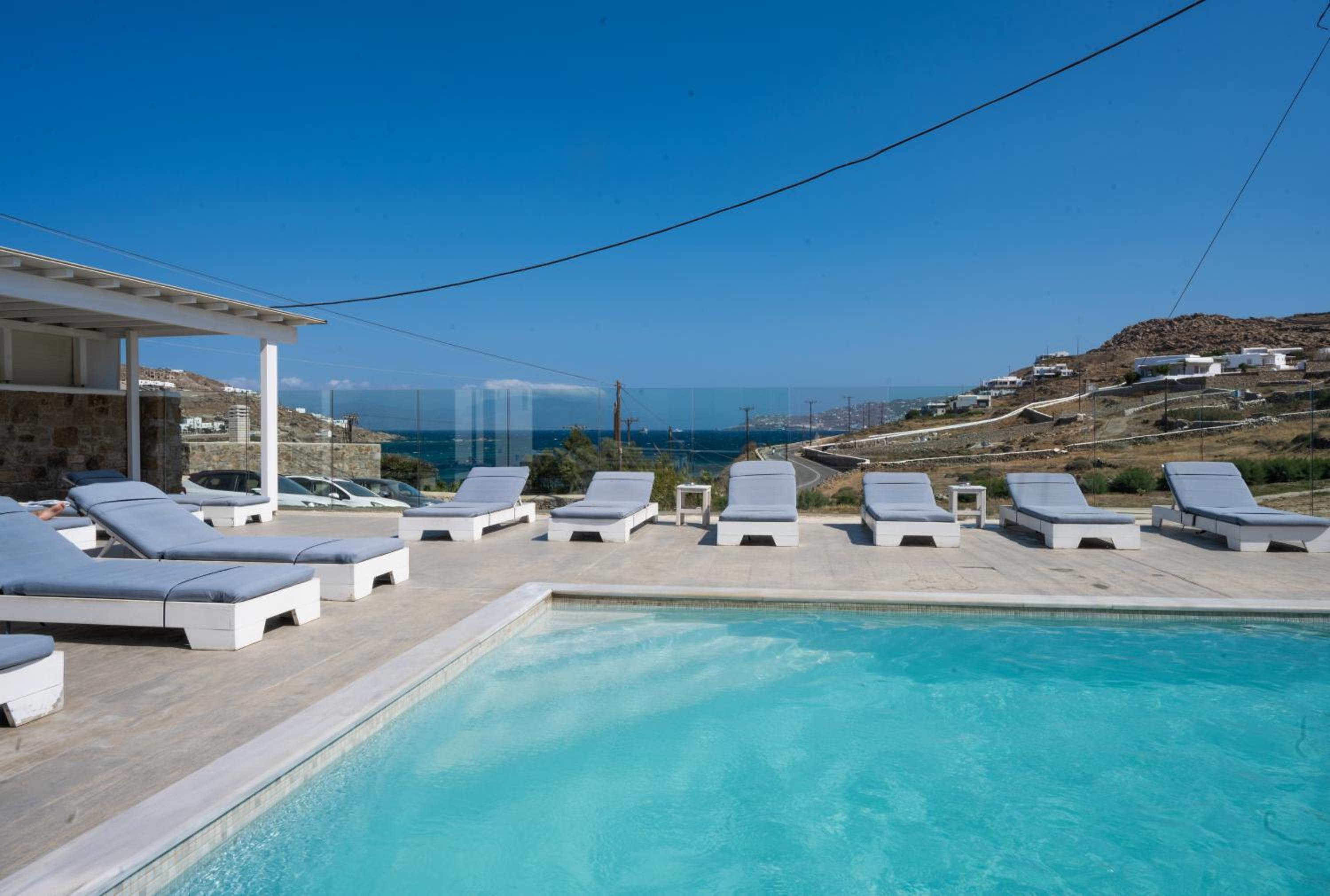 Anixi Hotel Ornos Mykonos piscina terraza