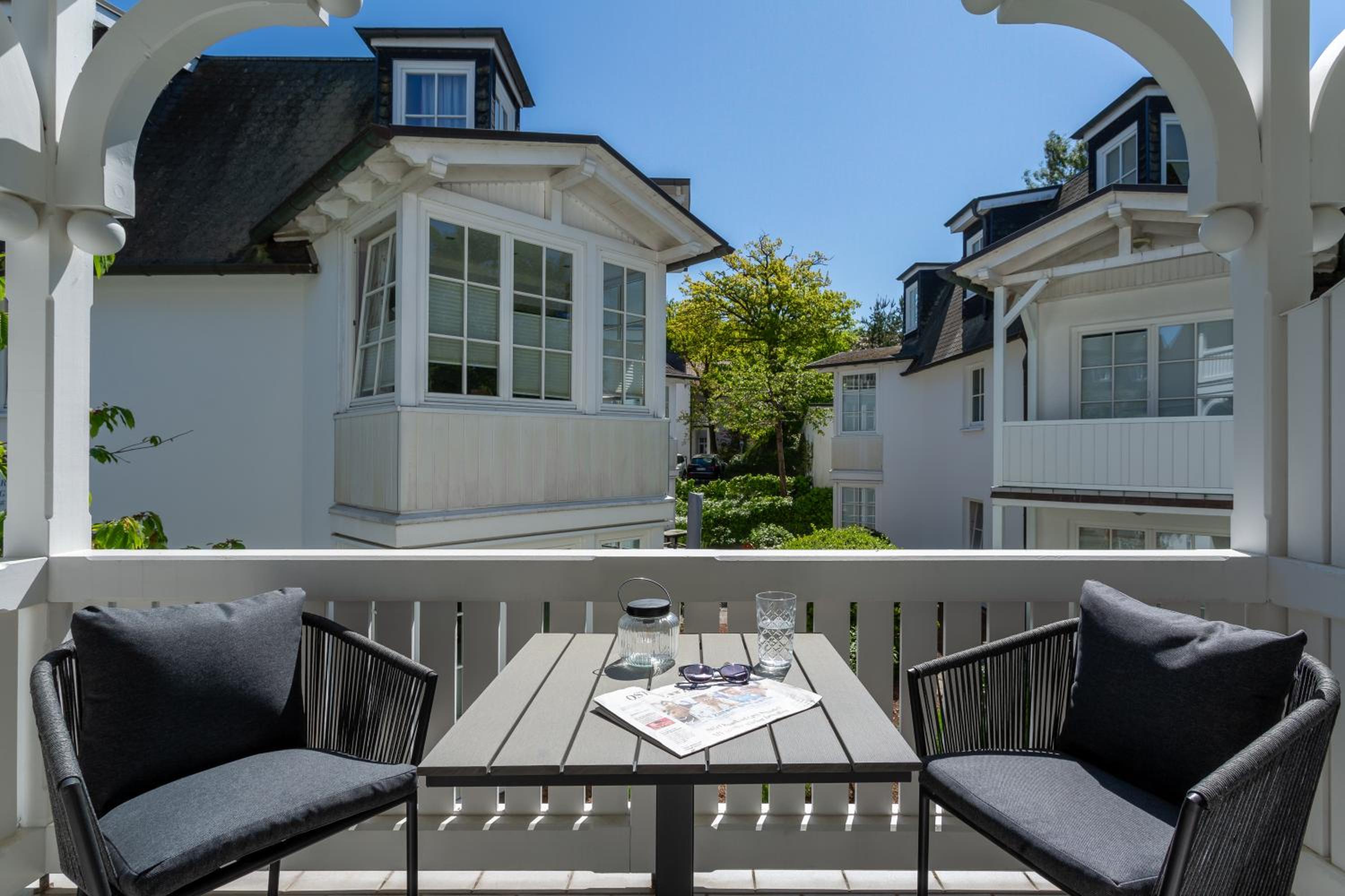 Villa Vesta in Top Lage mit Strandkorb am Strand