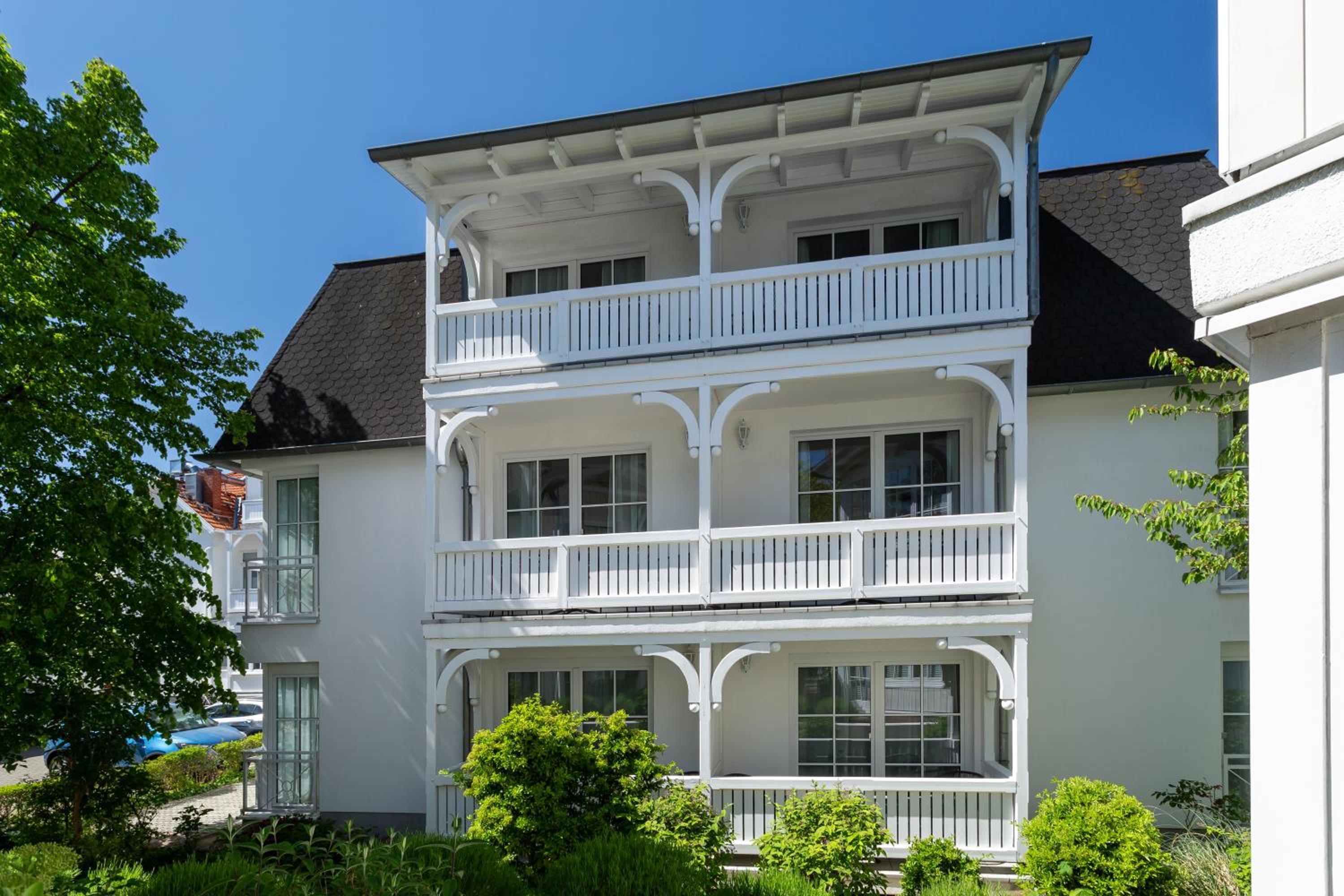 Villa Vesta in Top Lage mit Strandkorb am Strand