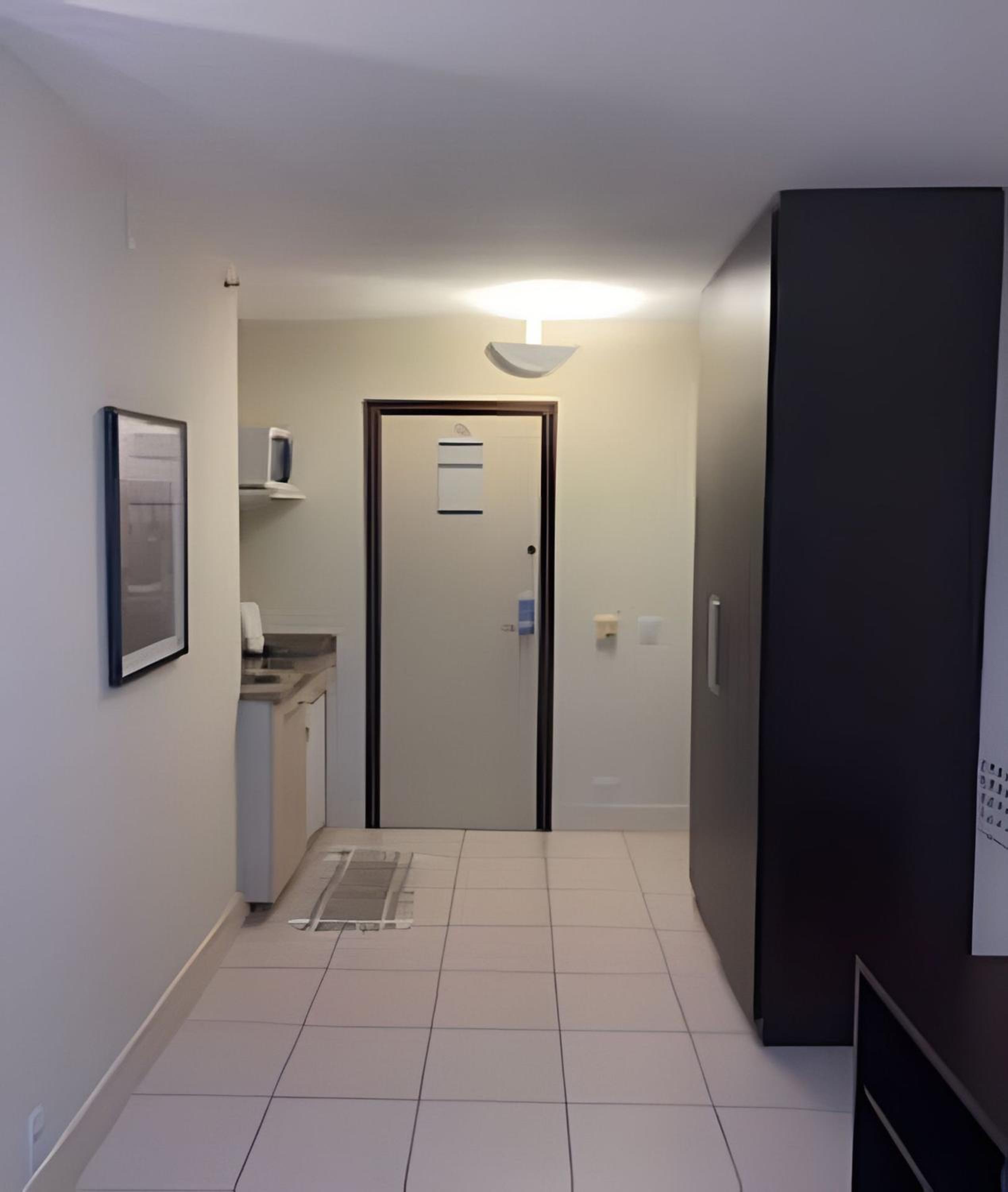 Studio pé na areia, vista, internet e ar