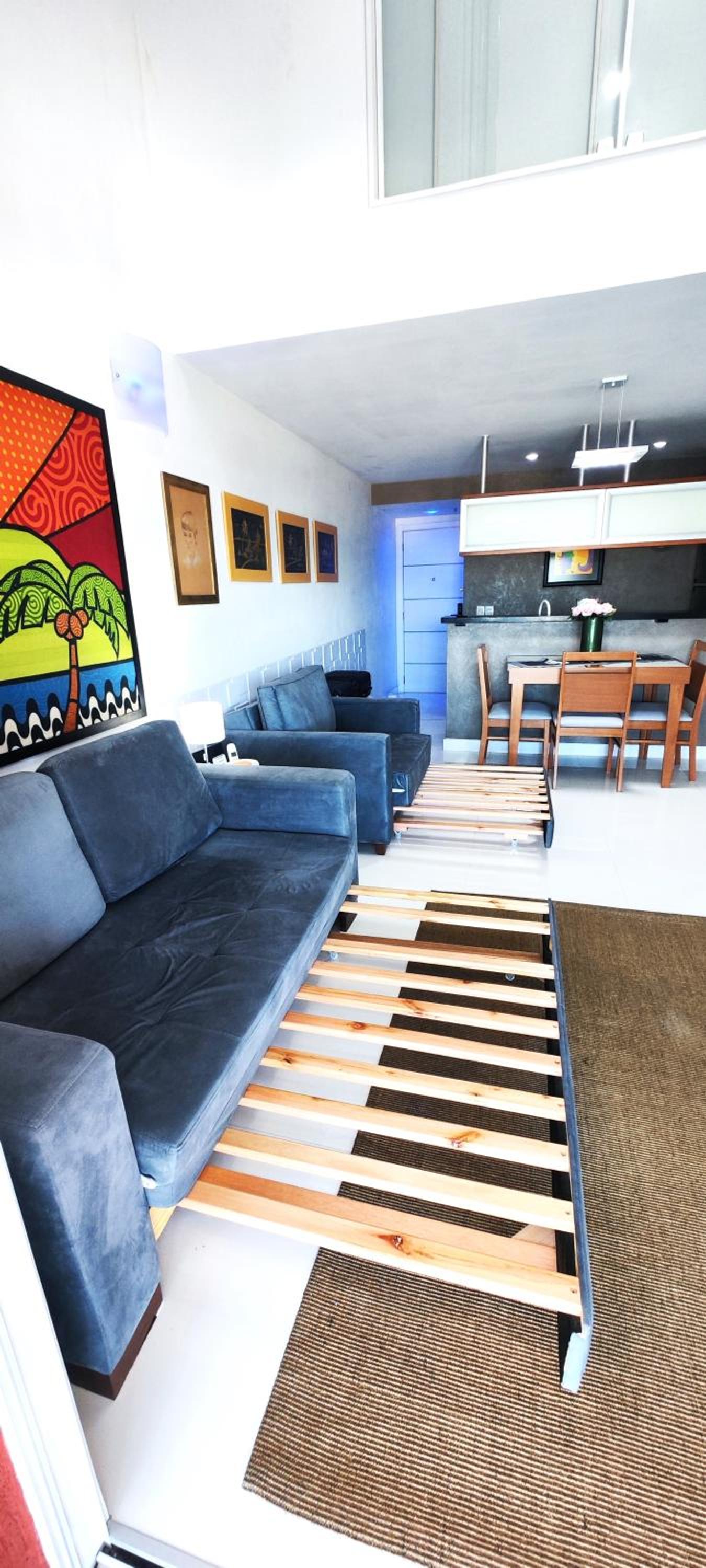 Cobertura frente mar , um andar , na Marina Piratas com estacionamento