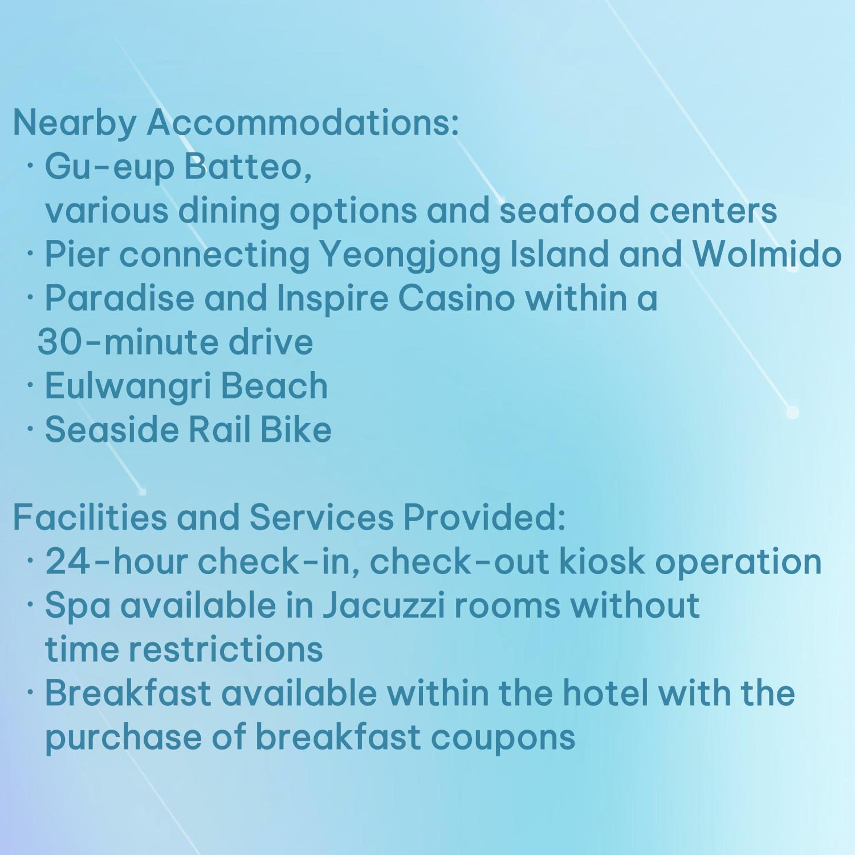 Inchon sky and sea ocean view hotel