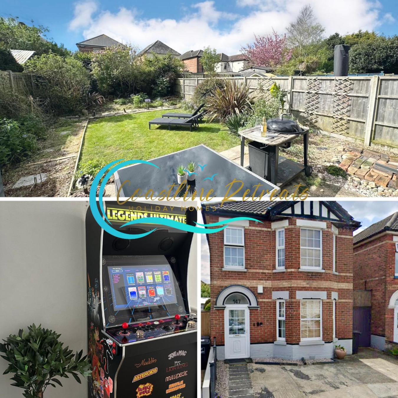 The Capstone Retreat - Beautiful Detached Family Home By Coastline Retreats, Arcade Machine, Parking, BBQ view 4