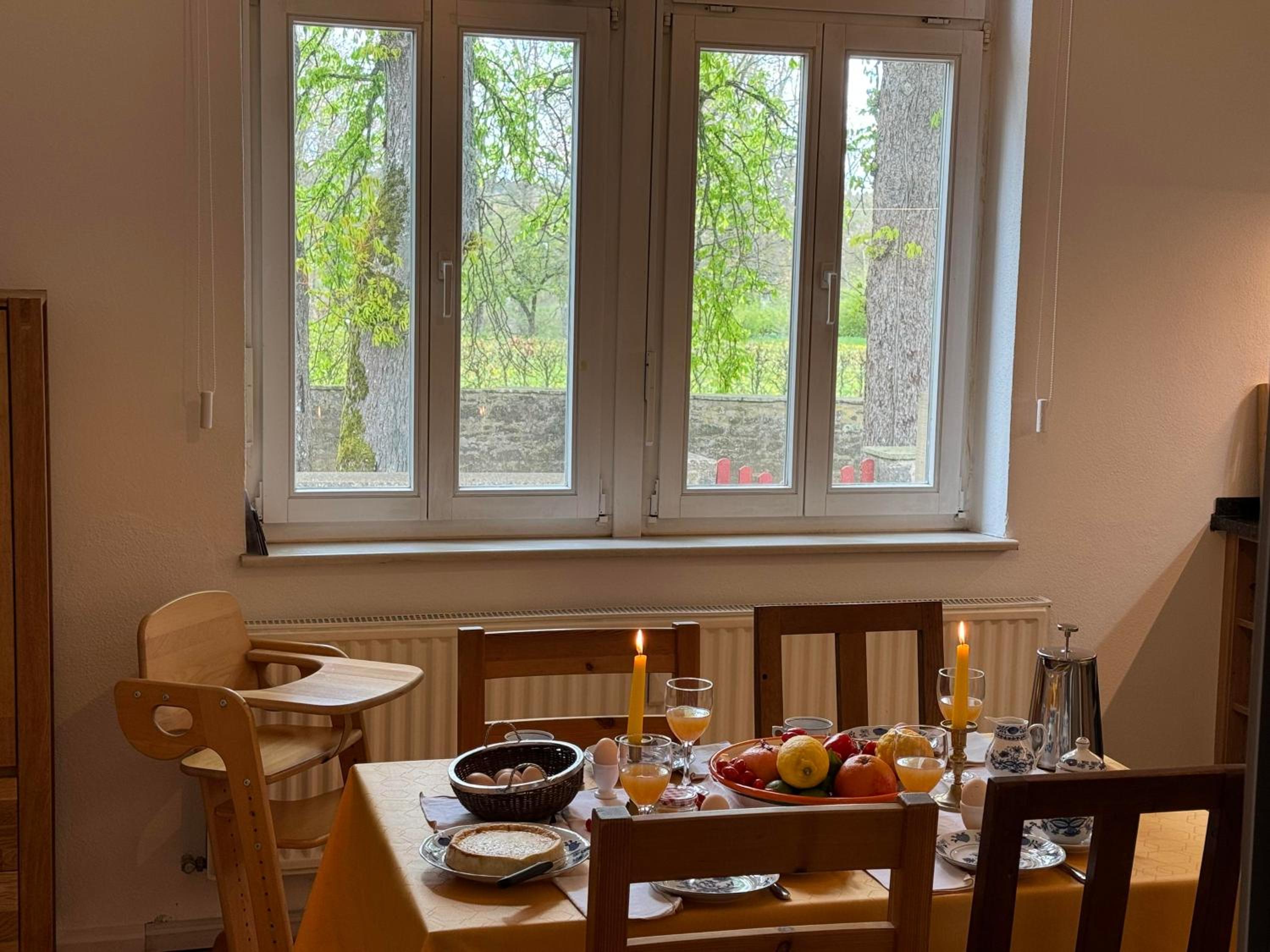 L' Extravagante im Garten von Schloss Schmidtheim