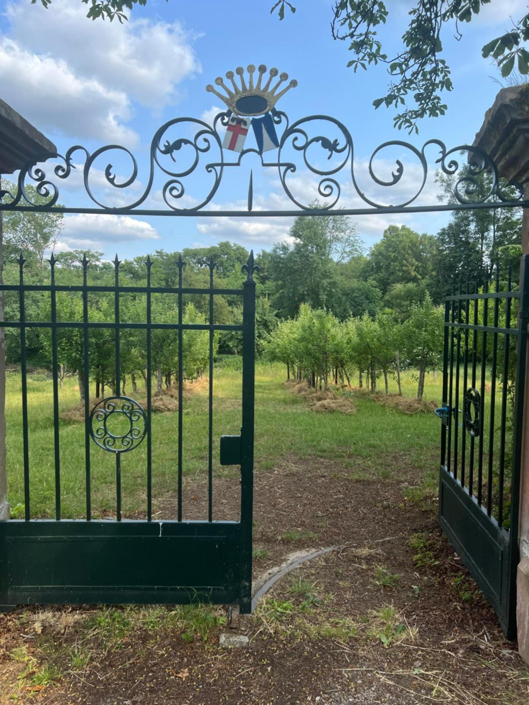 L' Extravagante im Garten von Schloss Schmidtheim