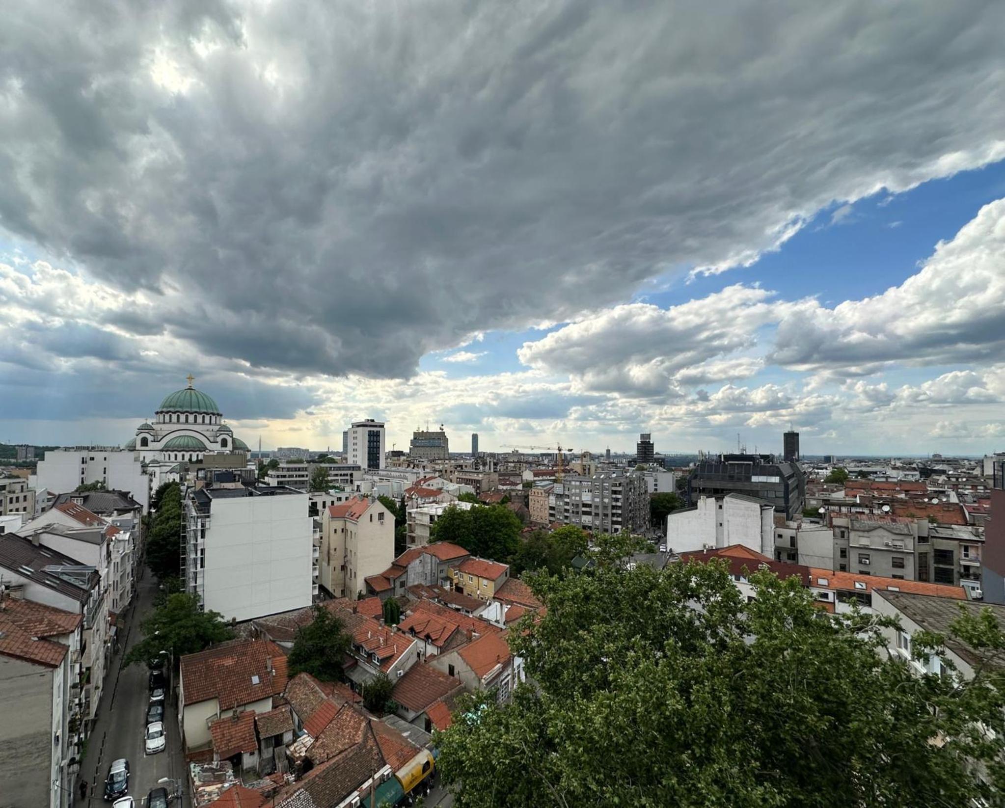 Heart of Vracar St Sava Deluxe Apartment view 2
