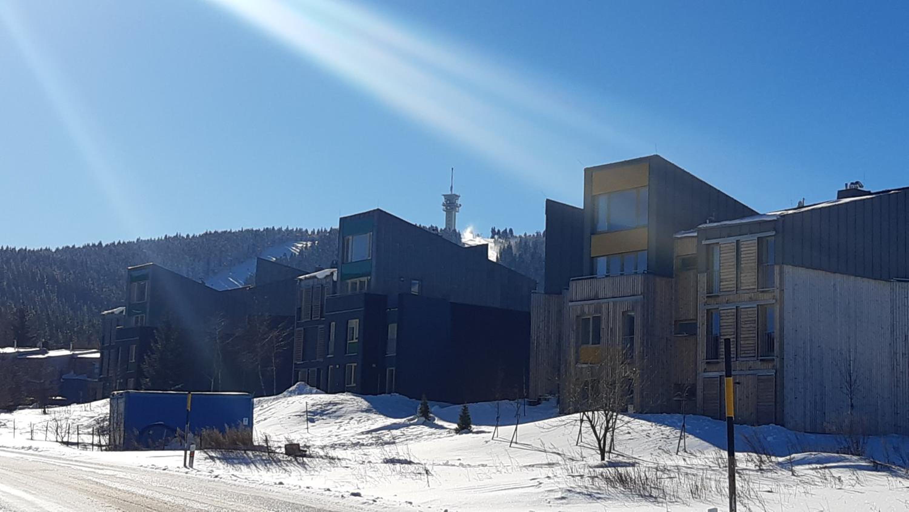 Mezonetový apartmán se dvéma balkóny a výhledem