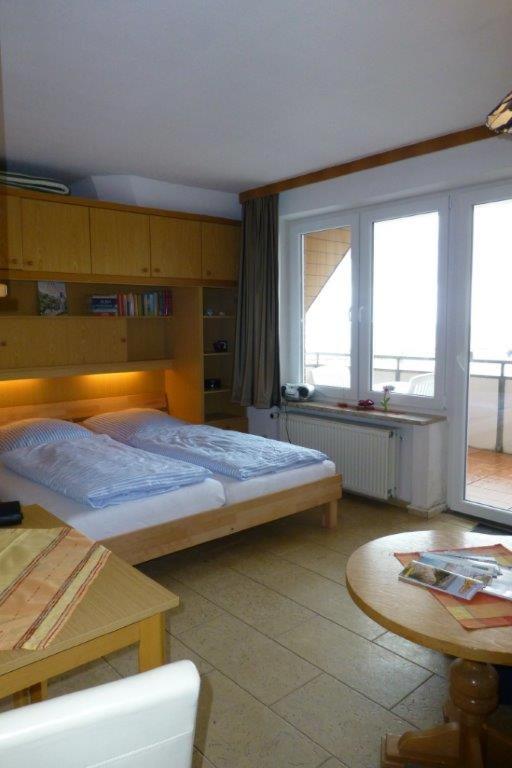 Studio mit Meerblick auf die Robbenbänke von Norderney, geschützter Südwestbalkon