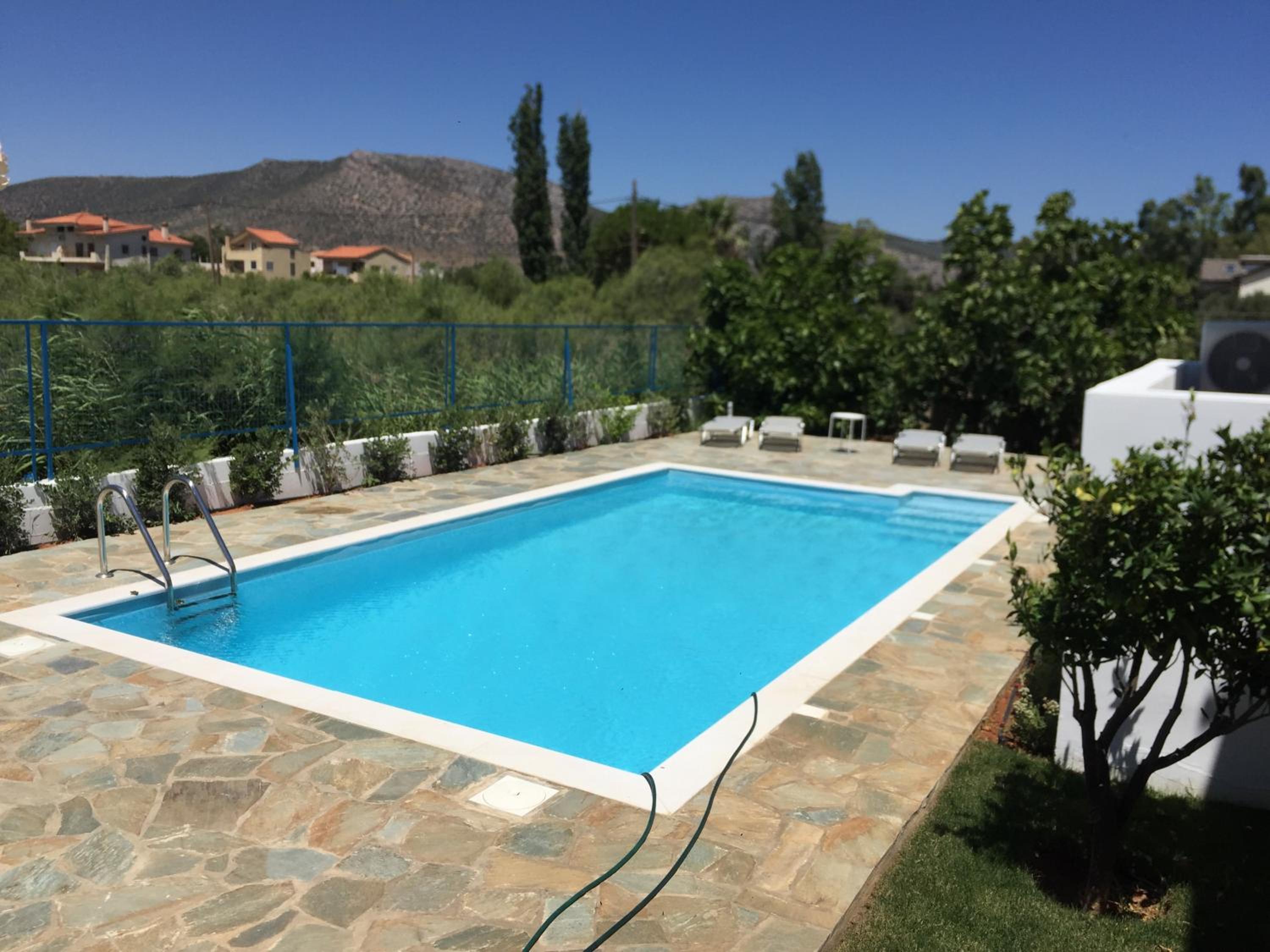 sxinias pool villa view 3