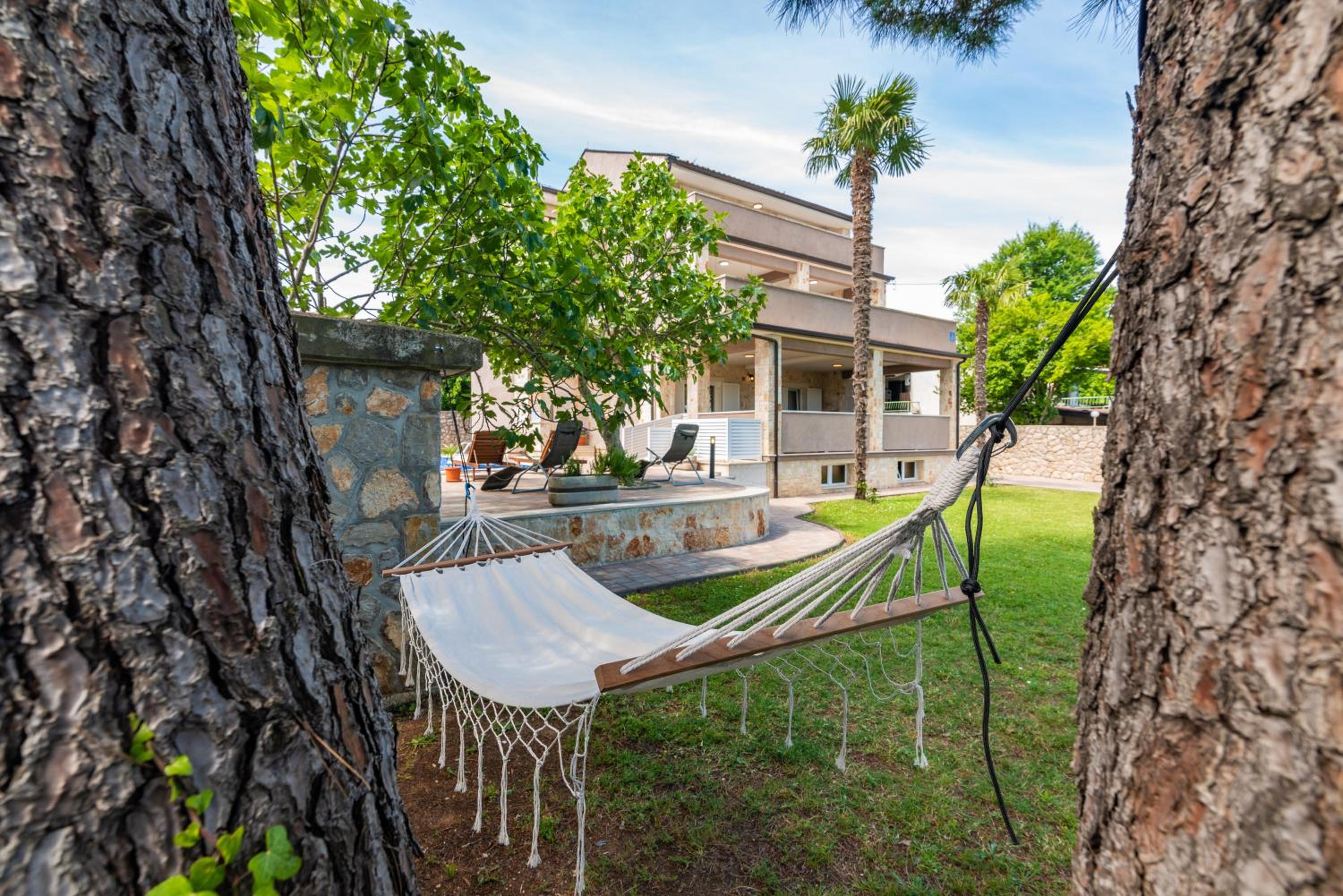 Private holiday house Villa SoulSet with garden and Pool Near Beach in Malinska, Krk