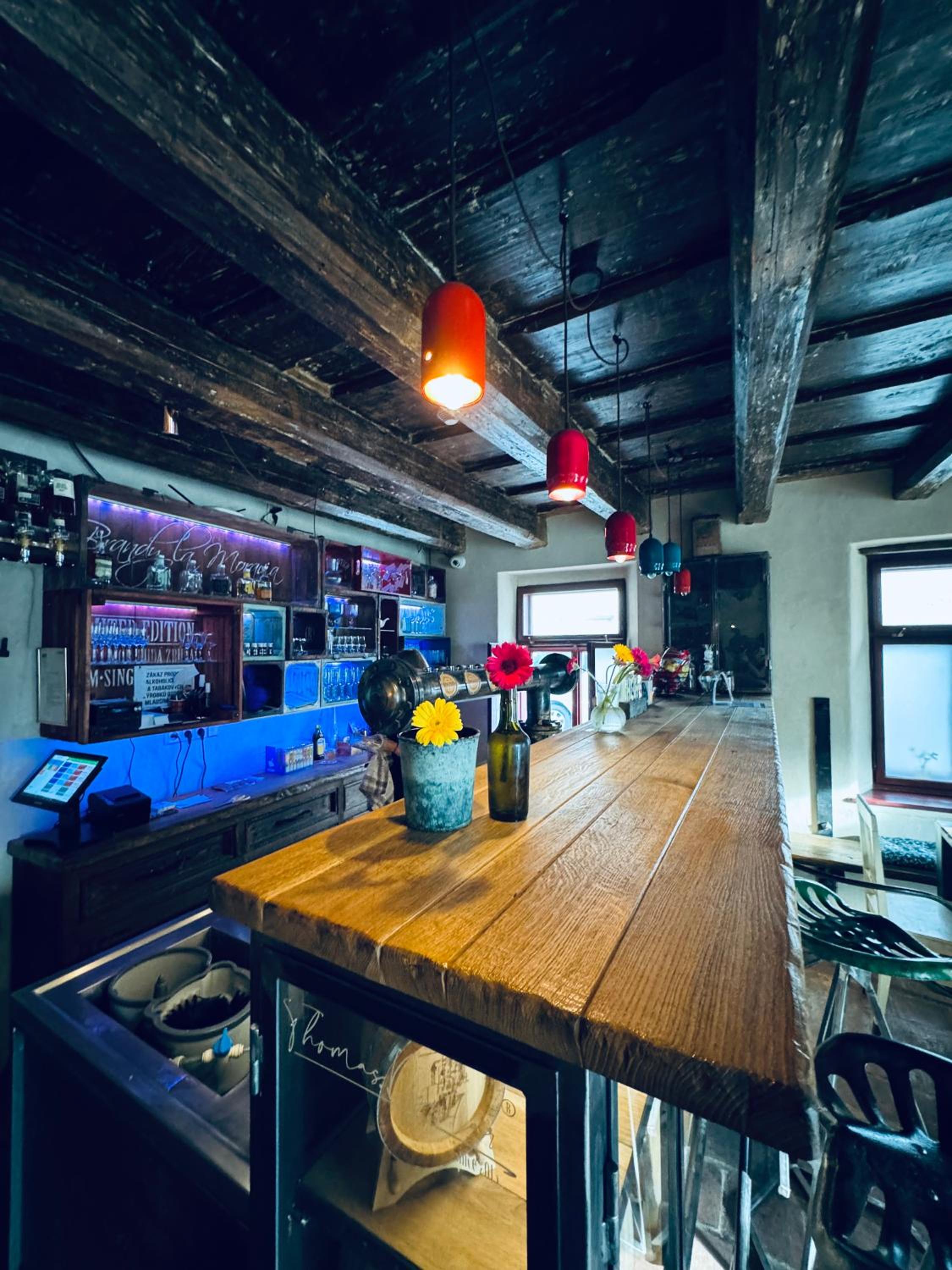 Original Trebic whisky bar Room
