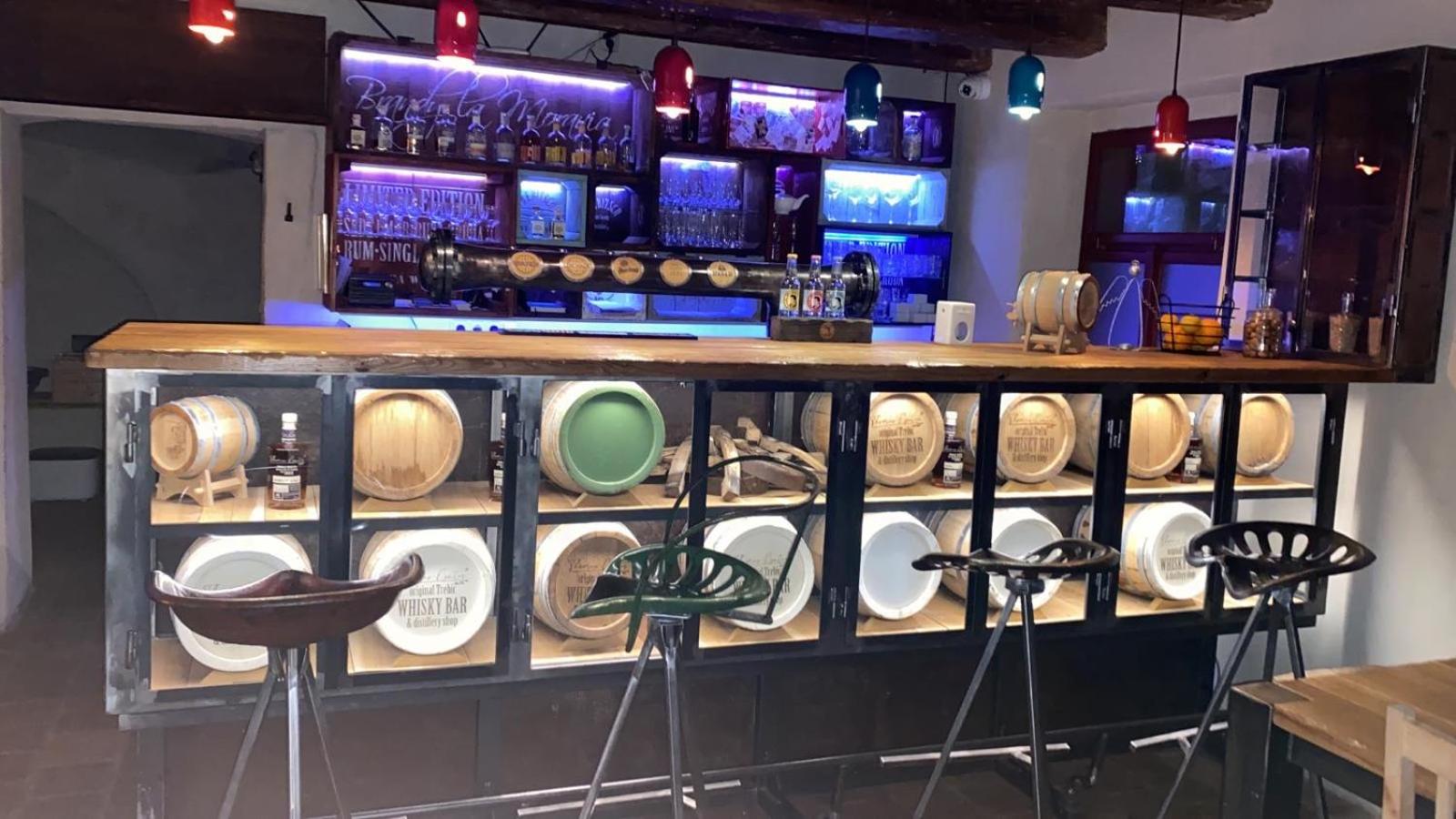 Original Trebic whisky bar Room