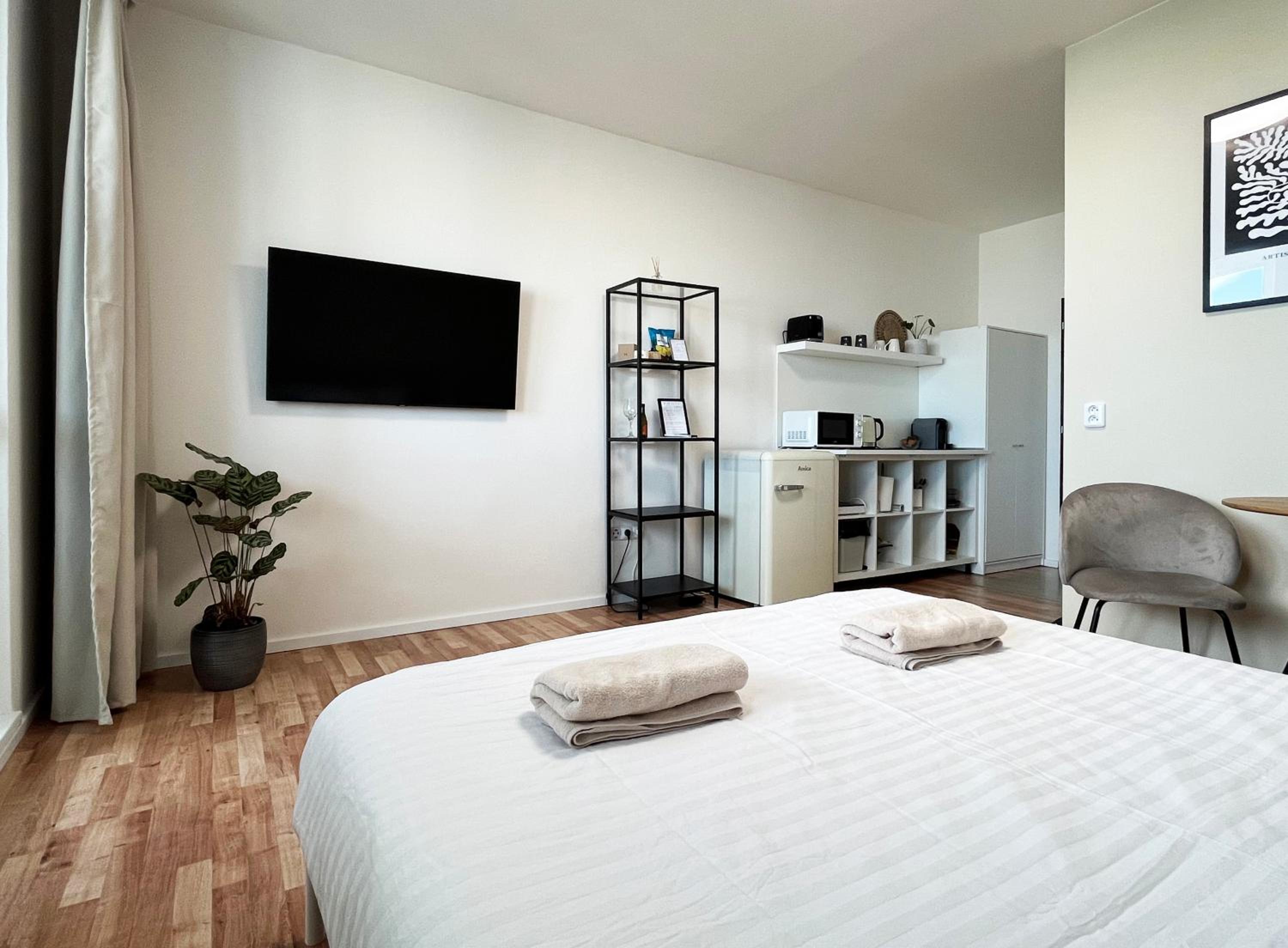 Air-Conditioned Studio, Close to City Centre & Tram Stop view 2