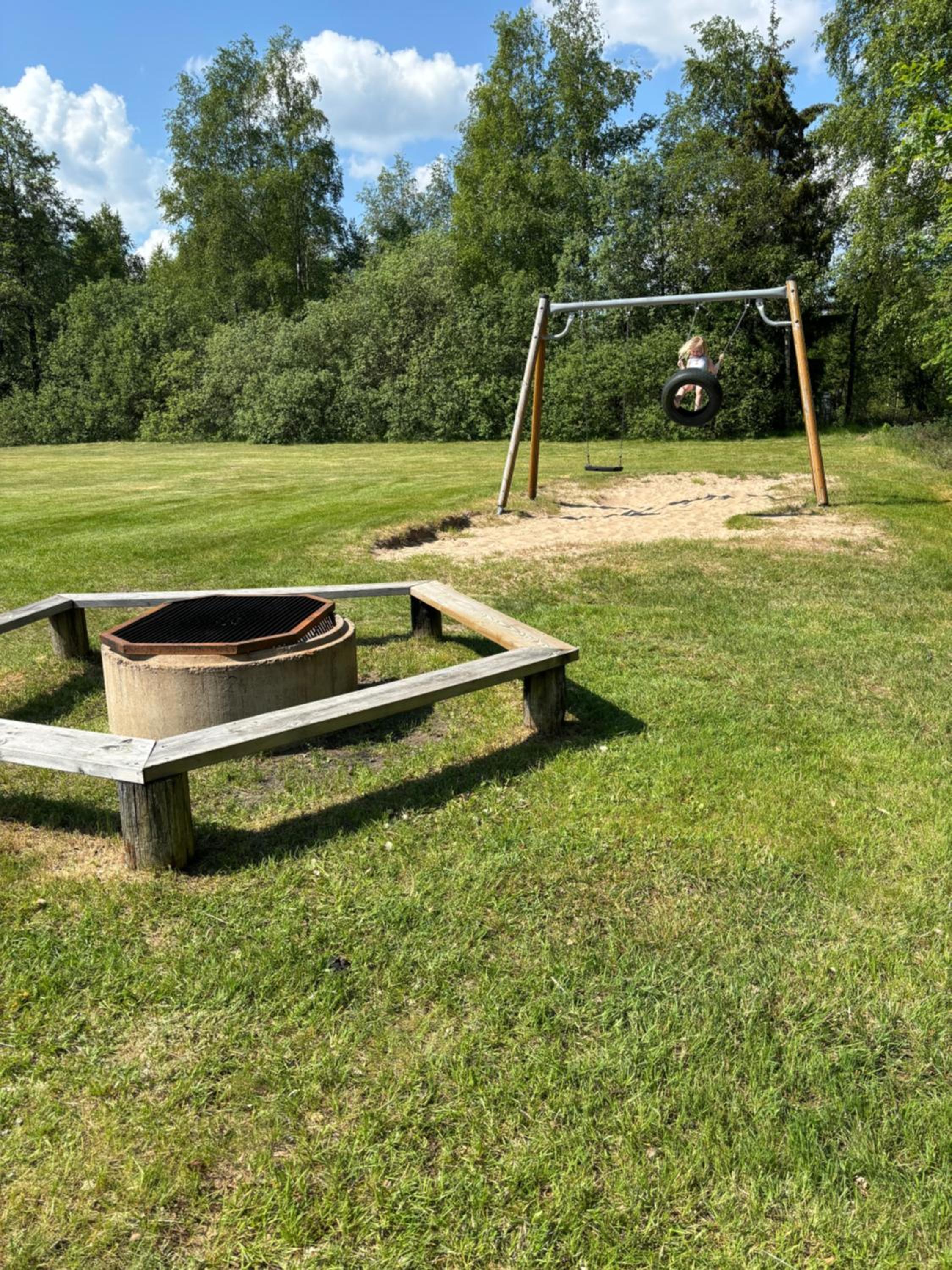 Gästhus i gårdsmiljö
