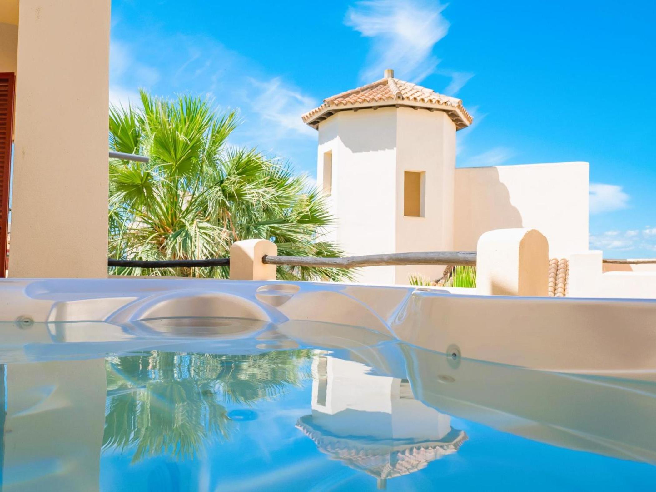 Suitur vista Bahía apartment with jucuzzi barbacue