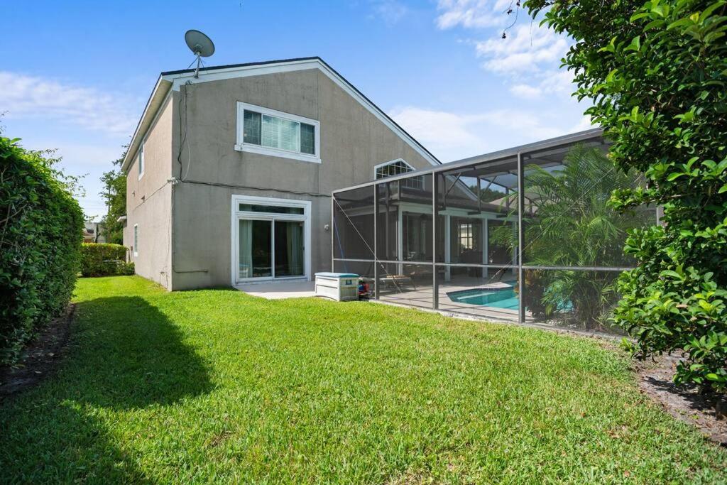 Luxury Home by Disney World & Heated Pool & Movie Room