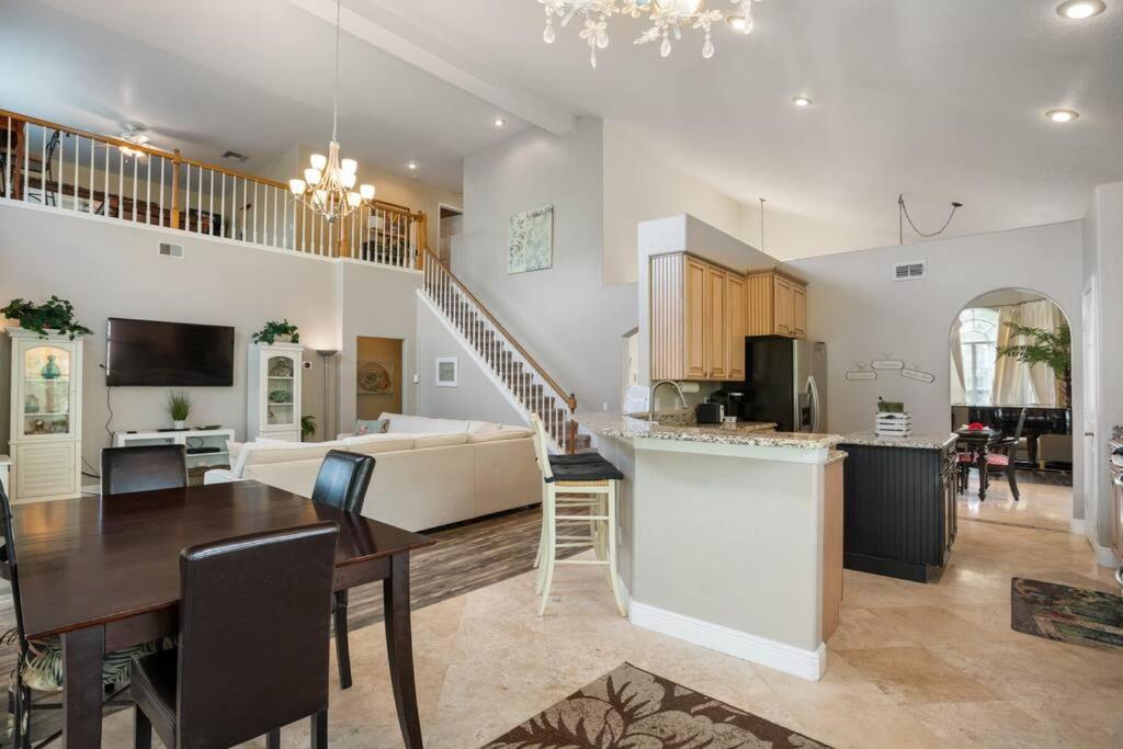 Luxury Home by Disney World & Heated Pool & Movie Room