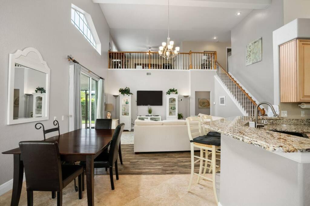 Luxury Home by Disney World & Heated Pool & Movie Room