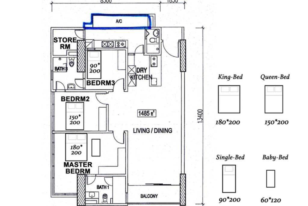 KL Top Location Kid's Theme White Collar Apartment