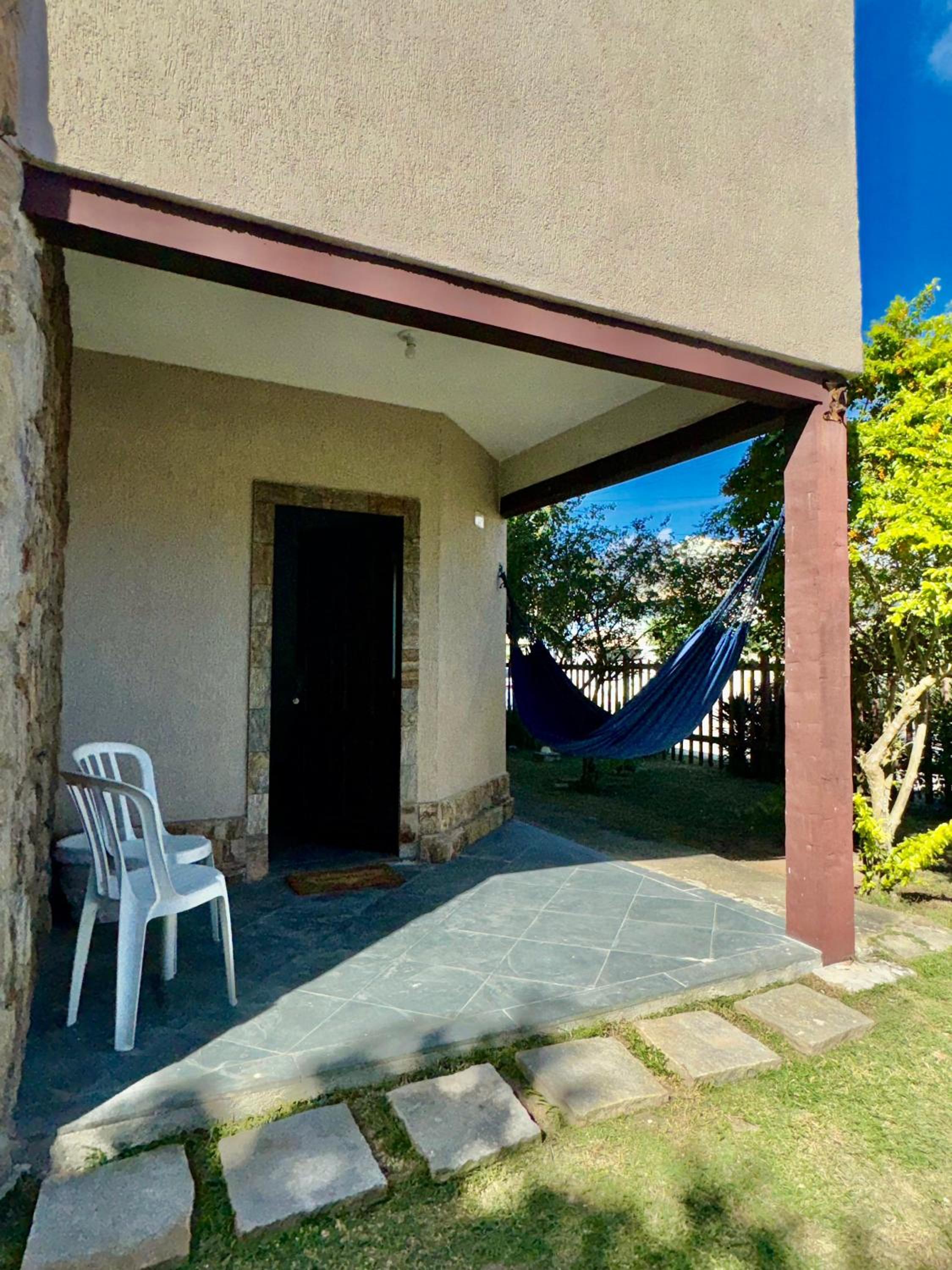 Casa charmosa na Praia do Foguete, 3 quartos, pé na areia