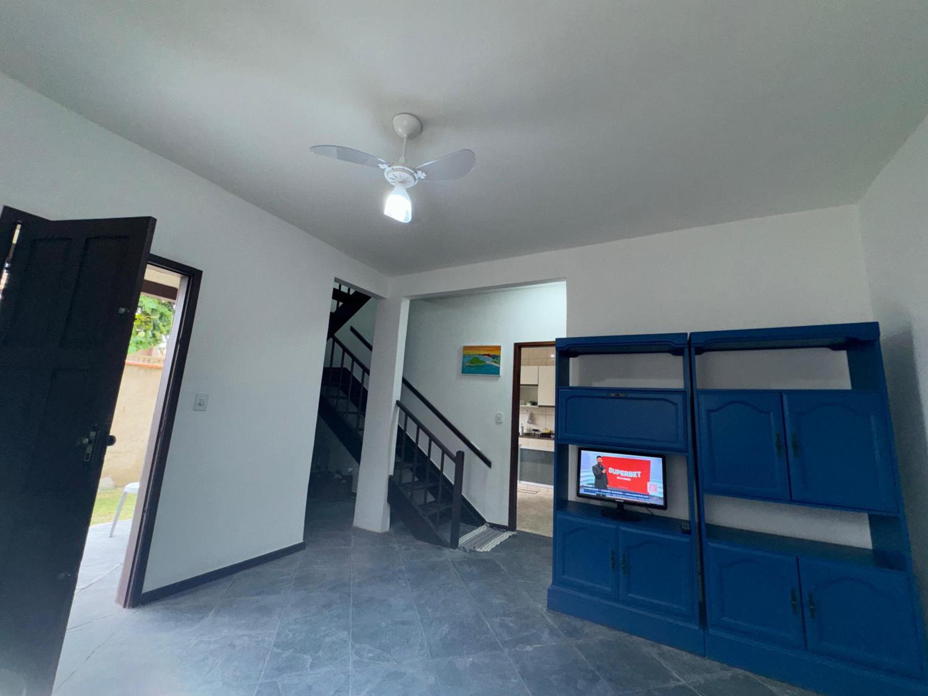 Casa charmosa na Praia do Foguete, 3 quartos, pé na areia