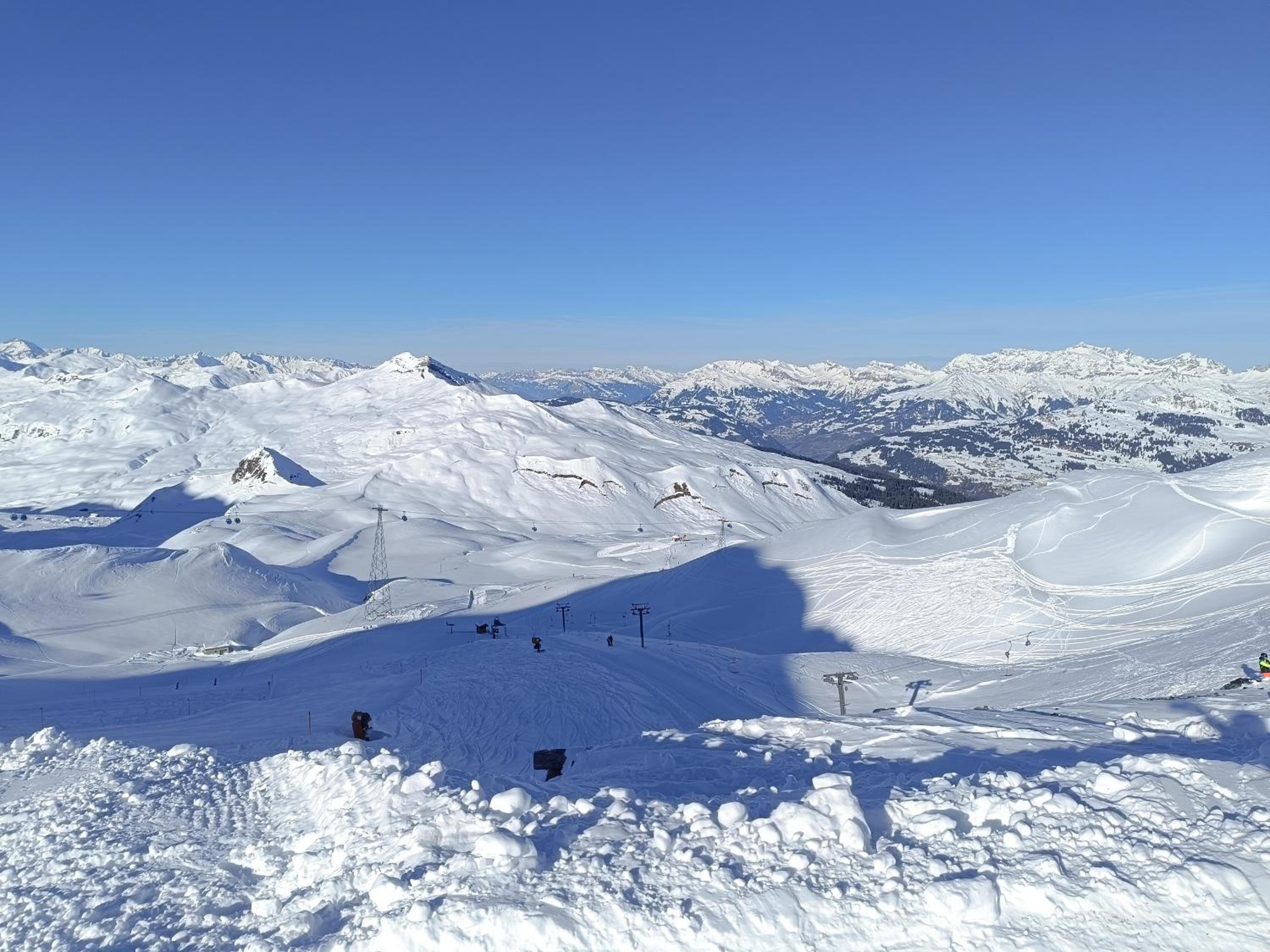 Ferienwohnung Parsenn Peaks Panorama